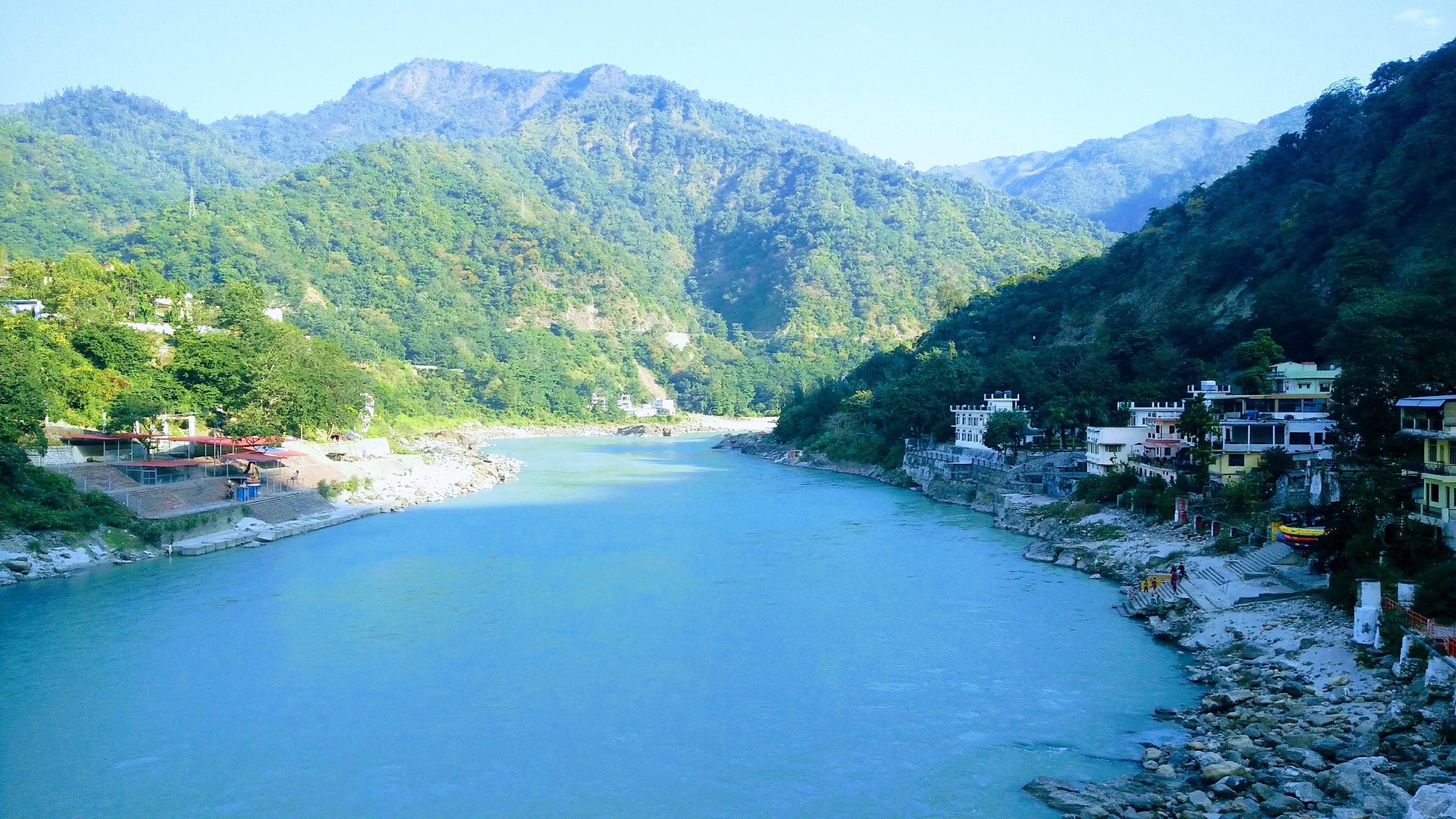 The Ganges Travels, ganga wallpapers, India, spirituality, 3840x2160 4K Desktop