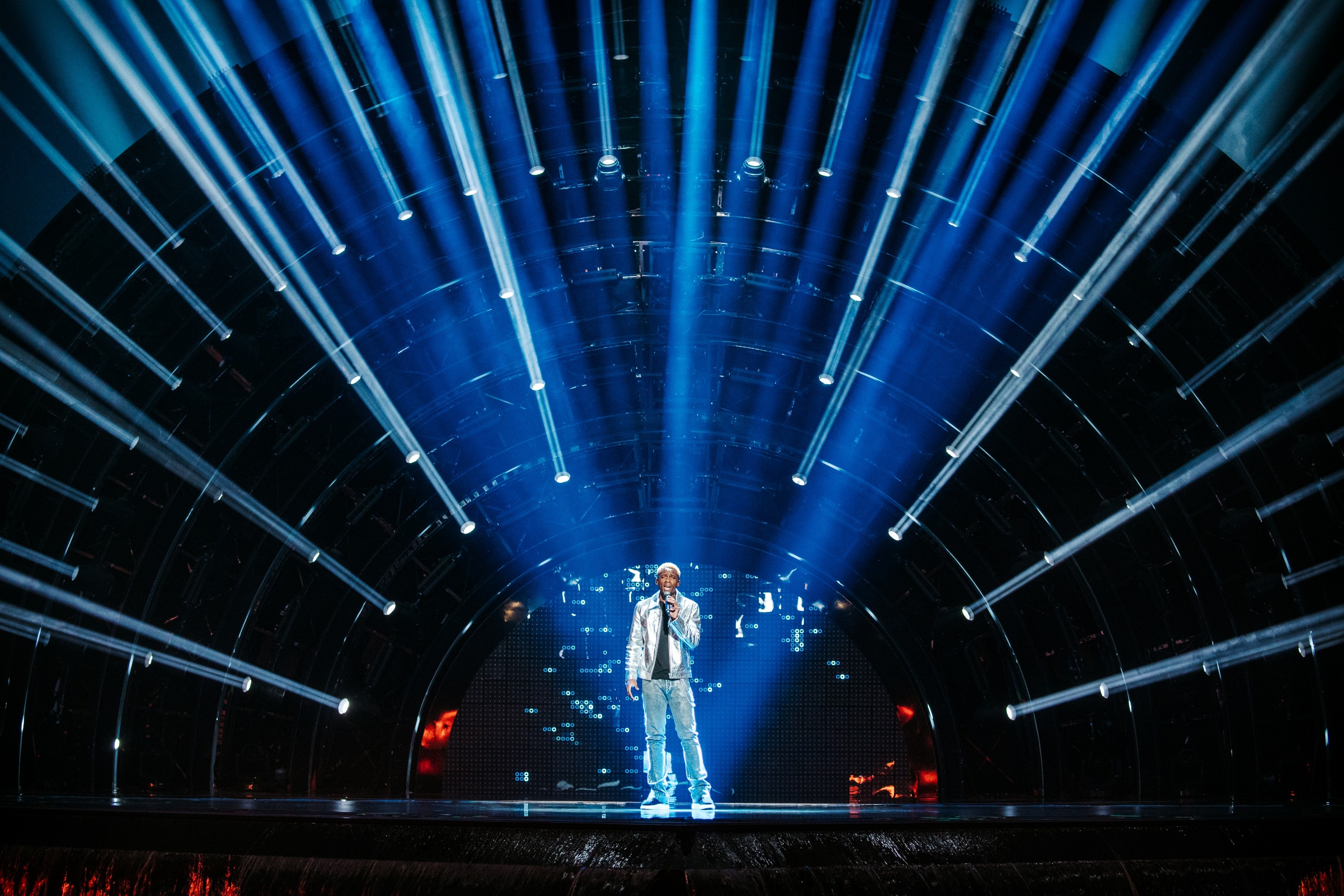 Jeremie Makiese, Belgium, Rehearsal photo gallery, Eurovision song contest, 3000x2010 HD Desktop