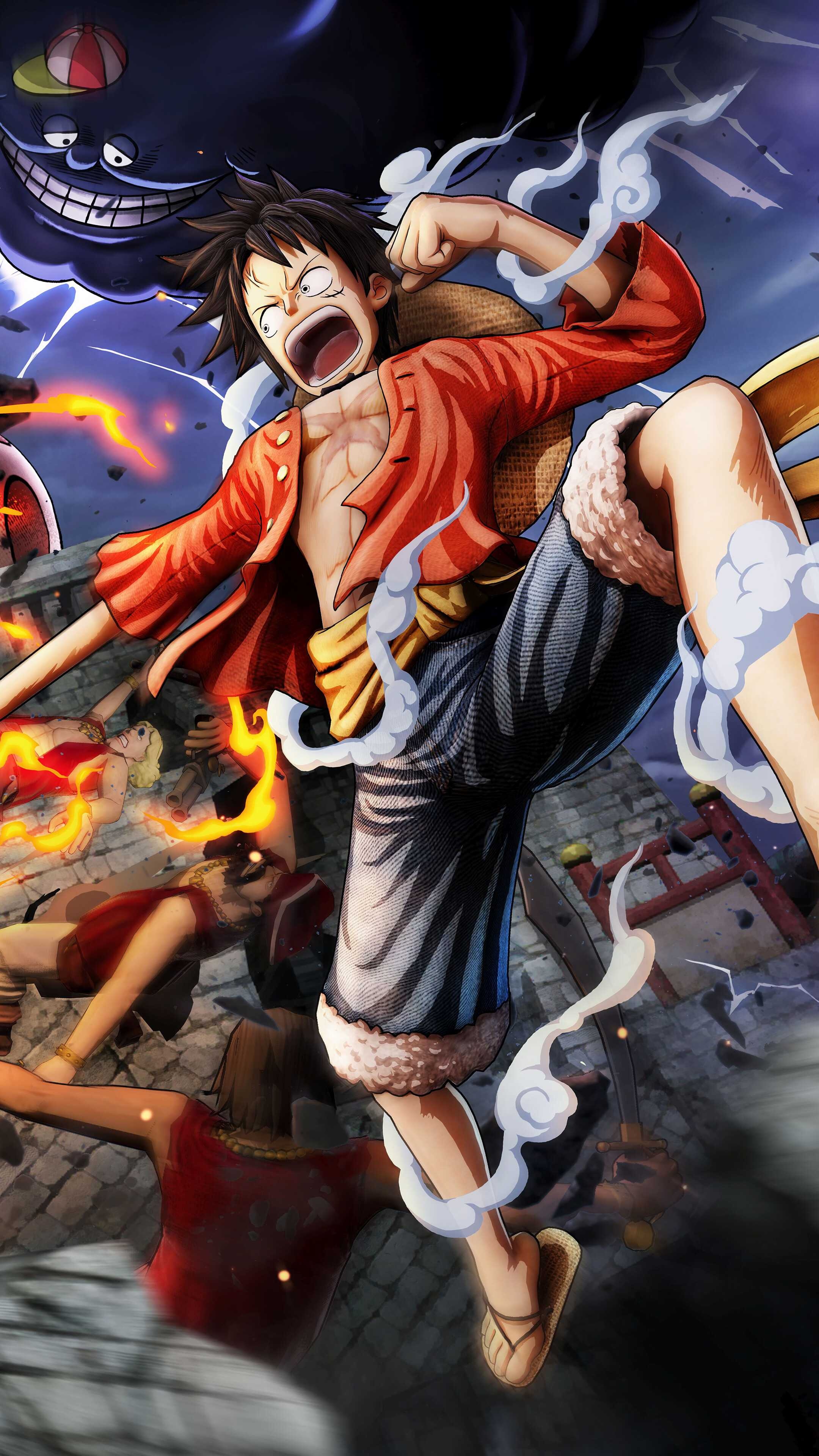 One Piece: Pirate Warriors, Monkey D. Luffy Wallpaper, 2160x3840 4K Phone