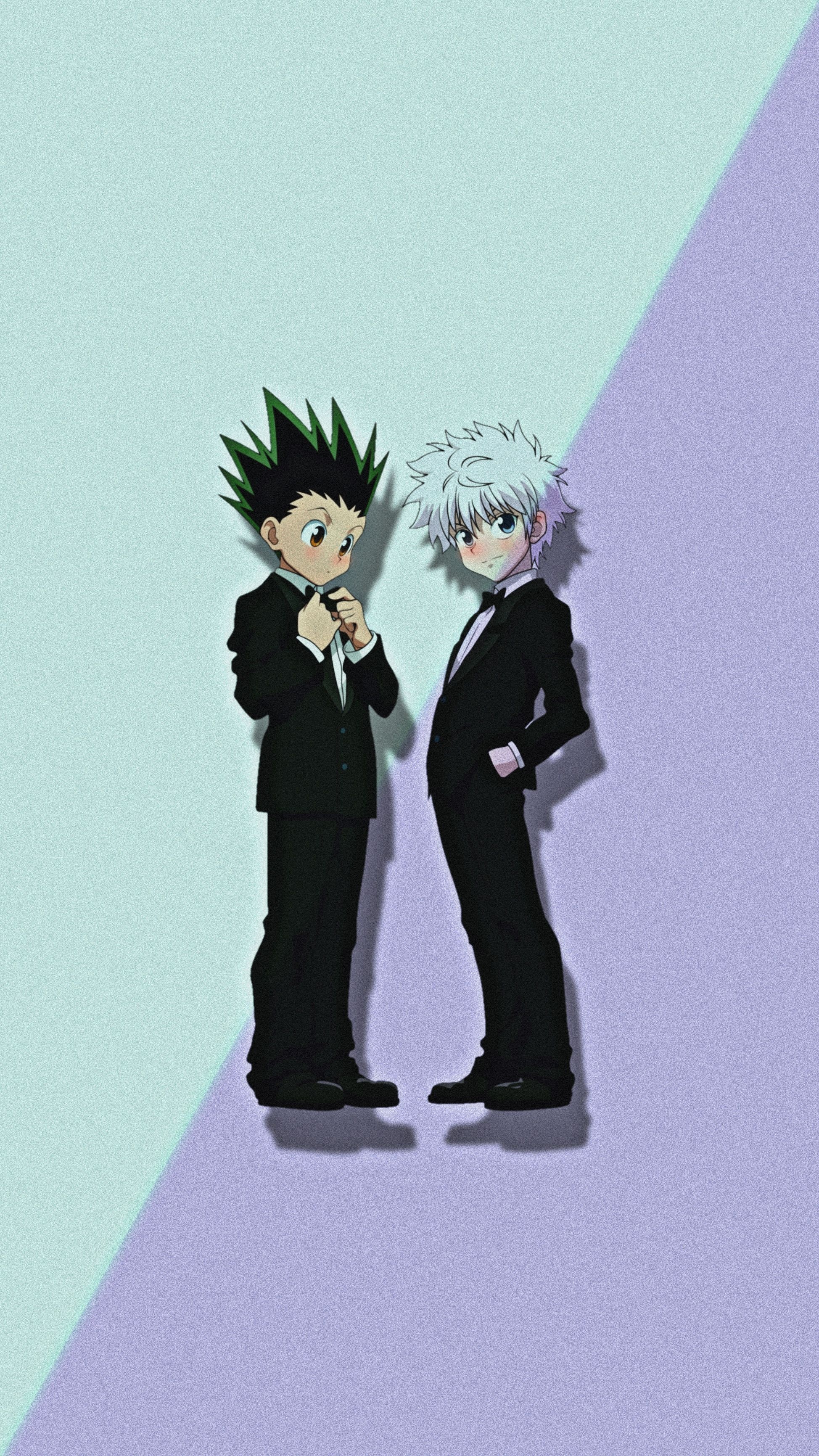 Killua x Gon, Anime wallpaper, Powerful bond, Unbreakable friendship, 1950x3470 HD Phone