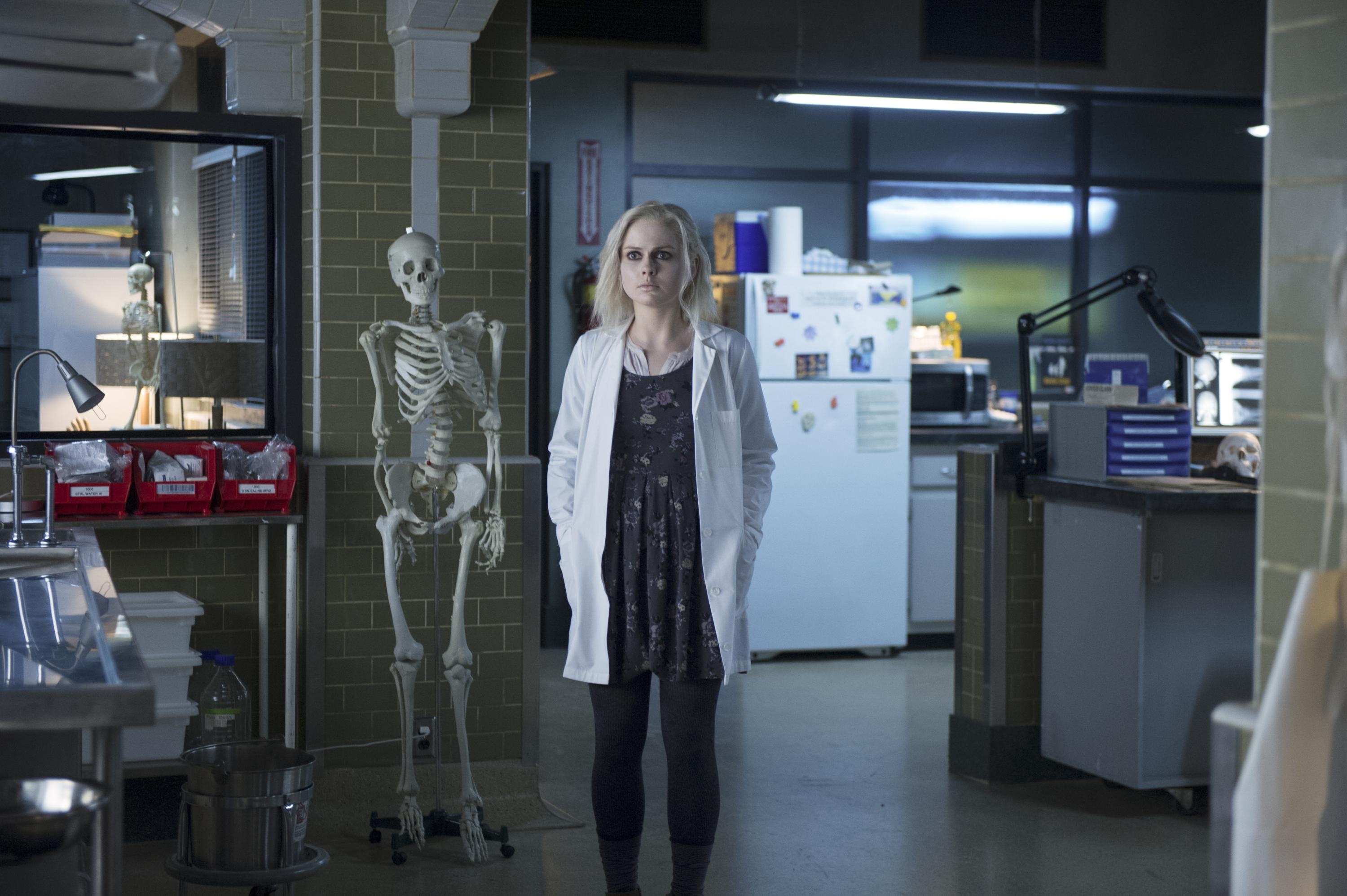 iZombie TV Shows, Rose McIver, Liv Moore, Skeleton, 3000x2000 HD Desktop