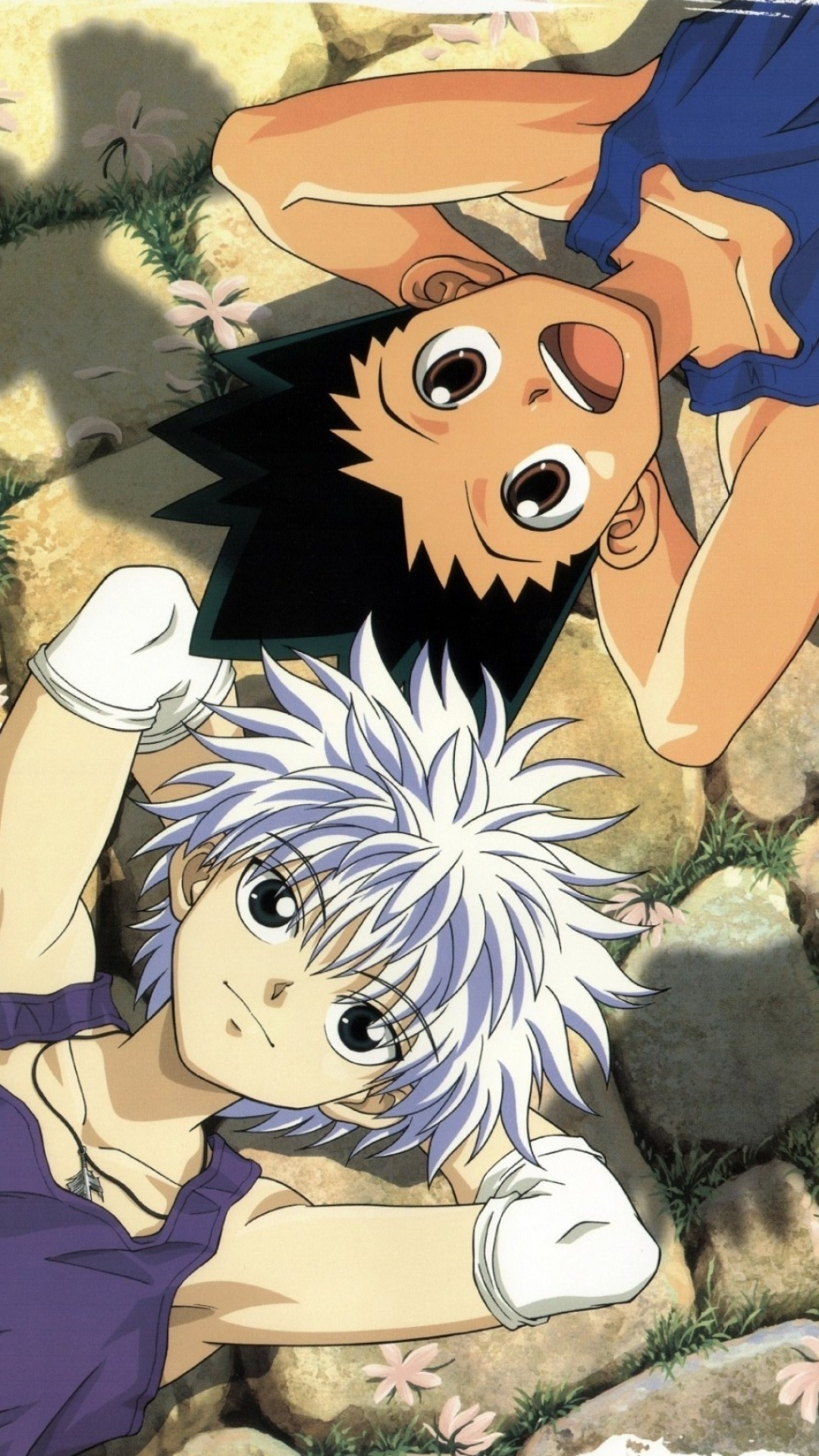 Gon and Killua, iPhone wallpaper, 3D, Anime, 1080x1920 Full HD Phone