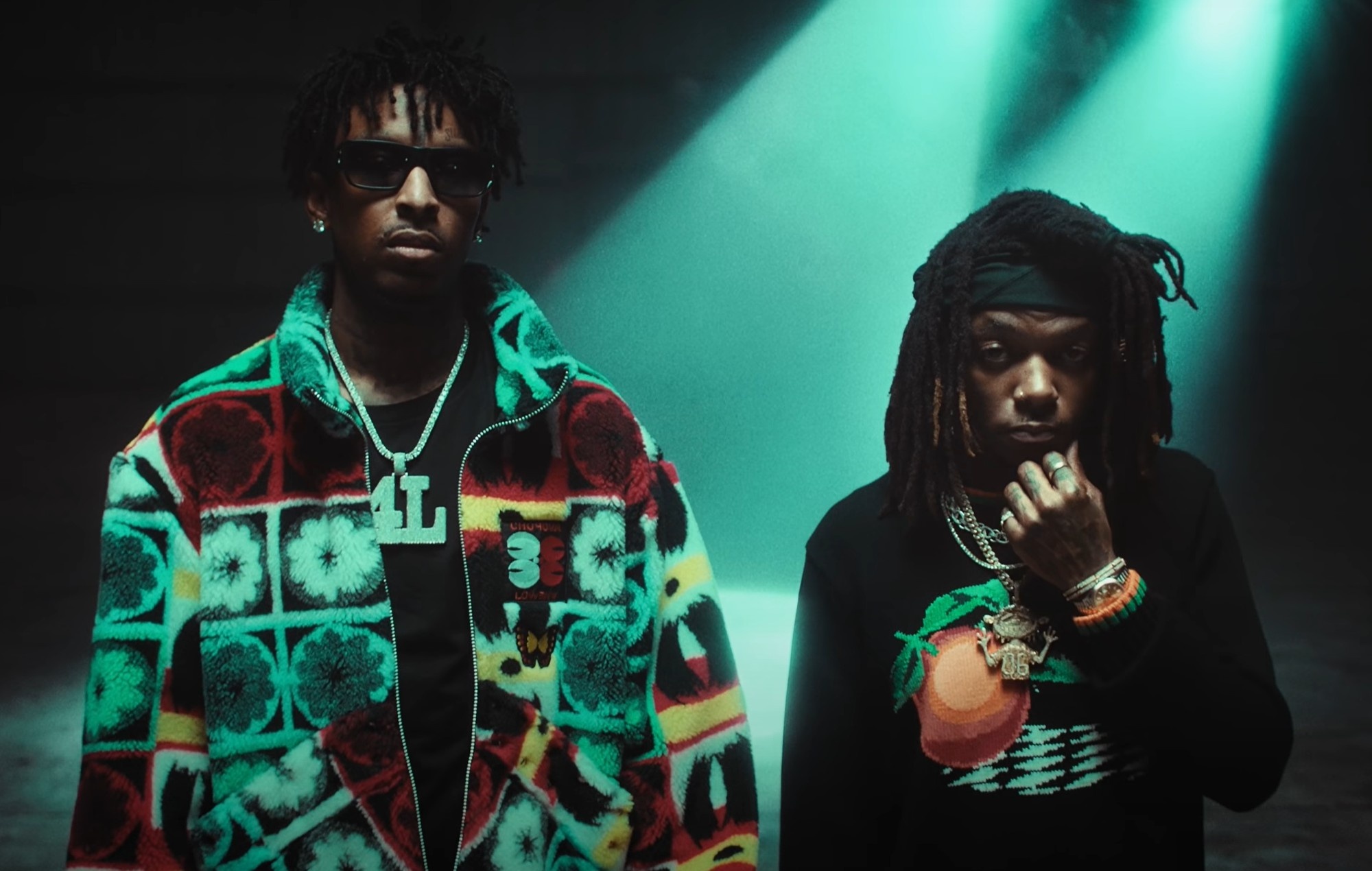 JID, Collaborative single, 21 Savage and Baby Tate, 2000x1270 HD Desktop