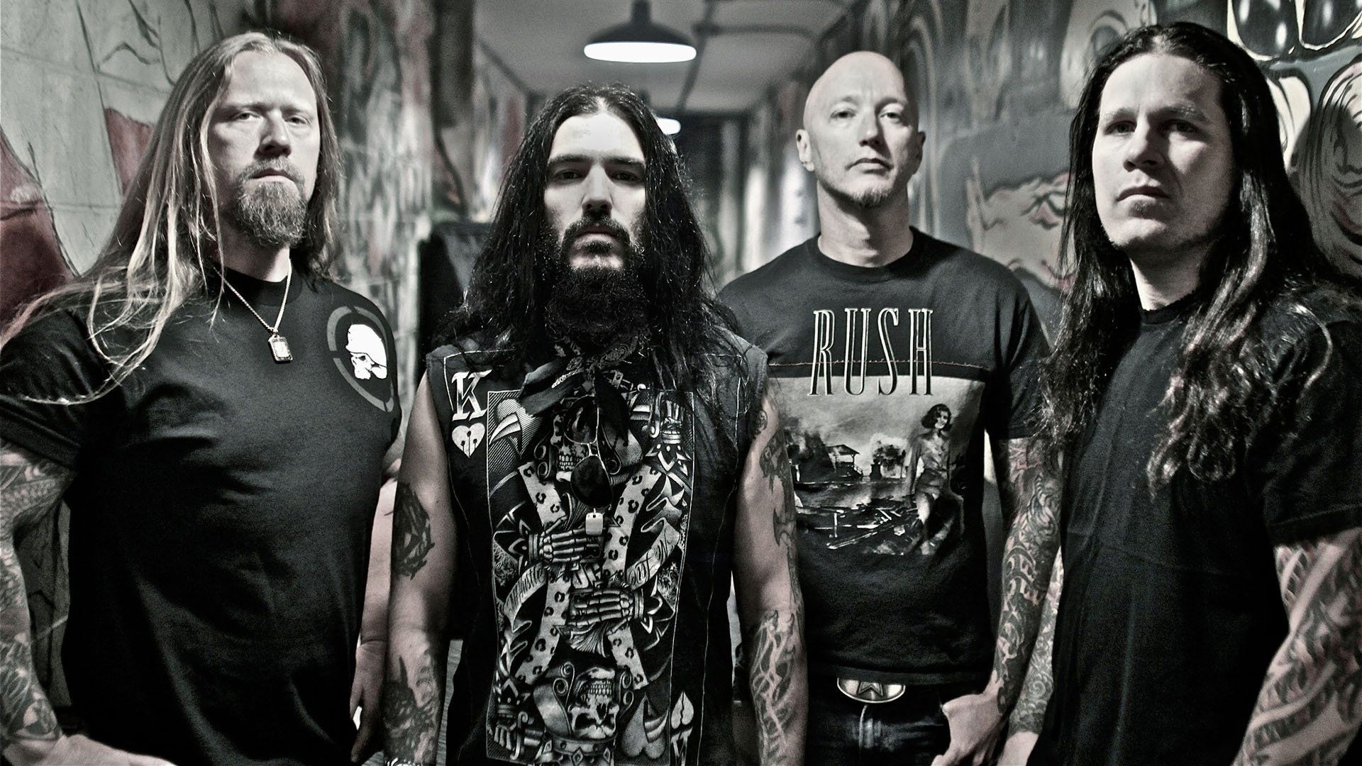 Machine Head, Heavy metal icons, Raw energy, Thrilling music, 1920x1080 Full HD Desktop