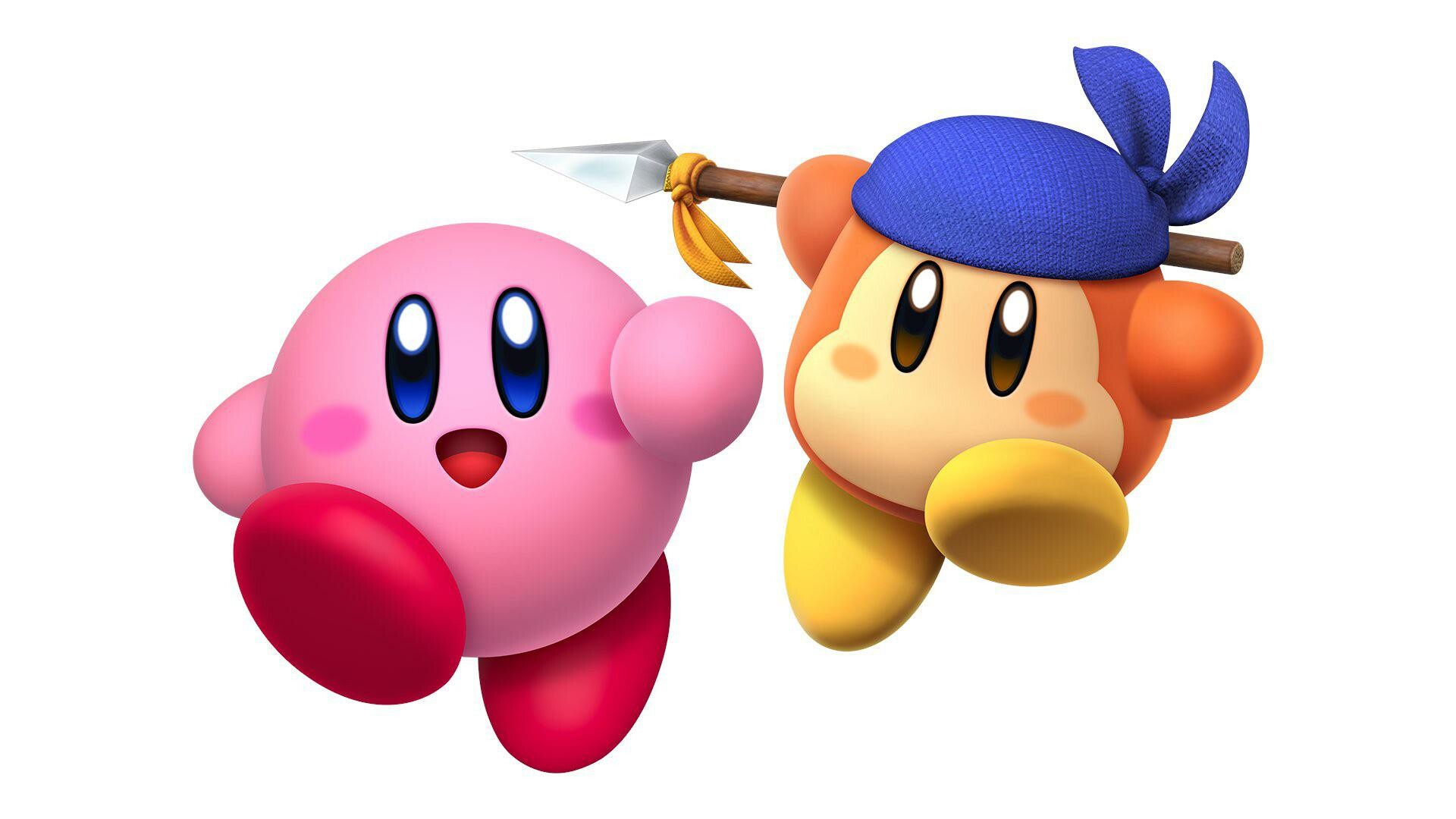 Kirby, Forgotten Land, Official artwork, Grammy nomination, 1920x1080 Full HD Desktop