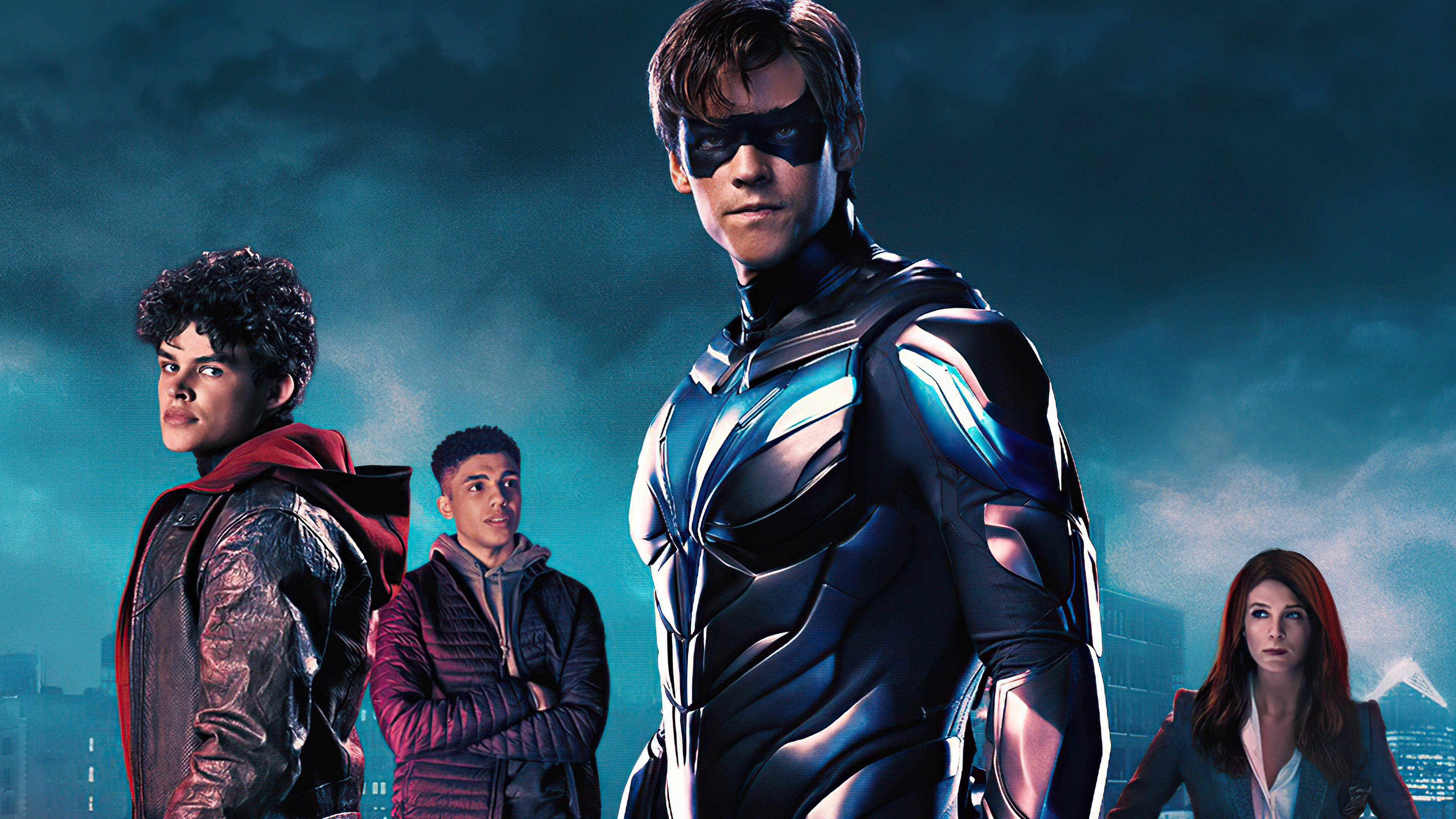 Titans TV series, 4K Ultra HD wallpaper, Dynamic visuals, Stunning graphic, 3840x2160 4K Desktop