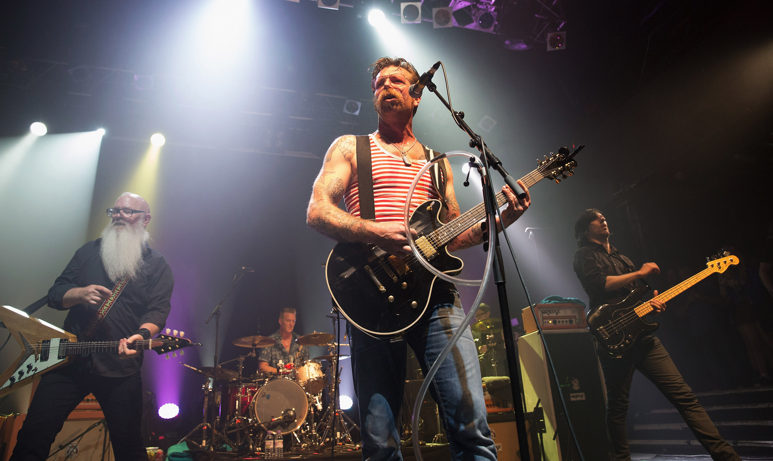 Eagles of Death Metal, Paris attacks, Love overshadows evil, 3000x1790 HD Desktop