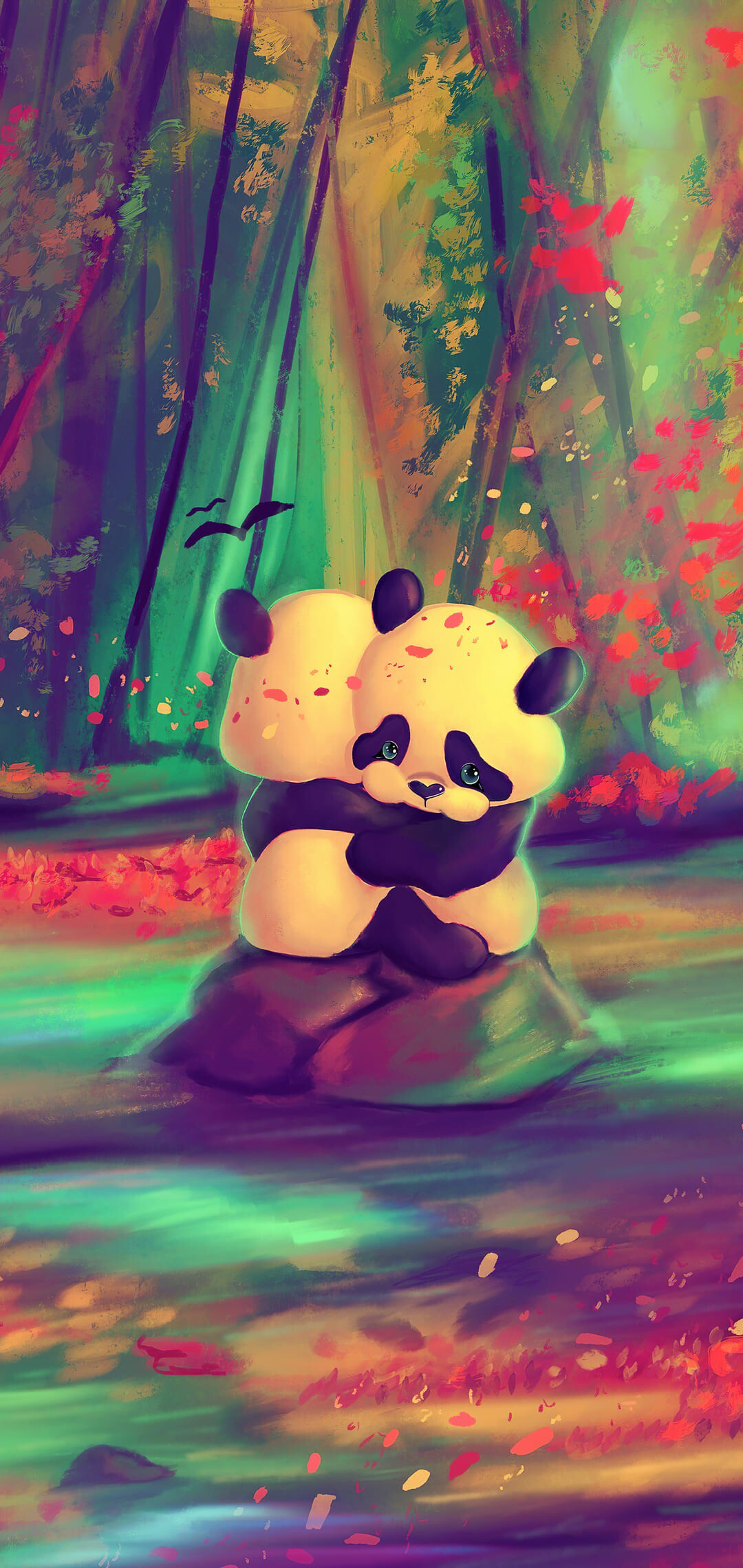 Android wallpaper, High definition, Free download, Adorable panda, 1080x2280 HD Phone