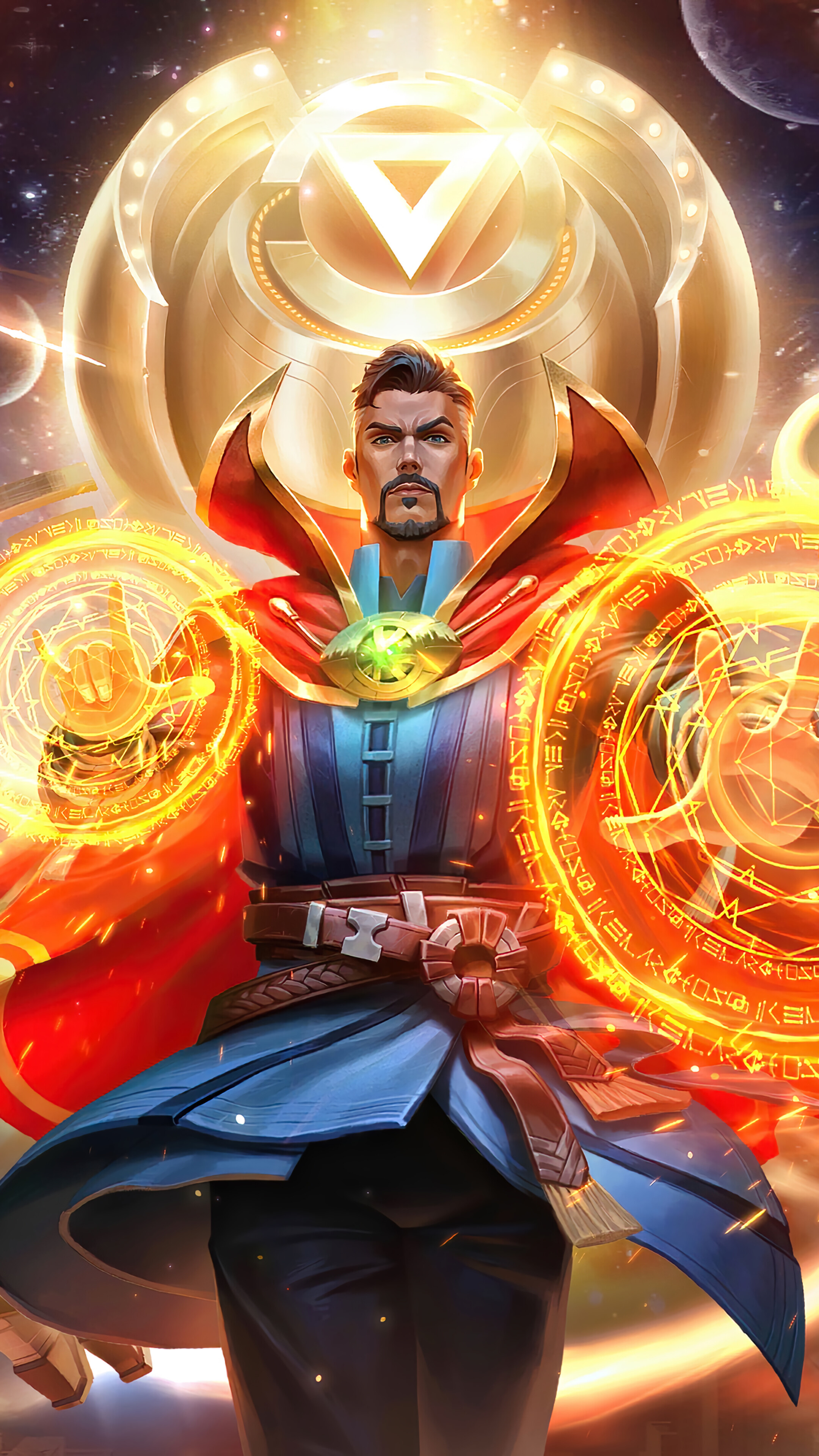 Doctor Strange wallpapers, Marvel universe, Master of mystic arts, Magical hero, 2160x3840 4K Phone