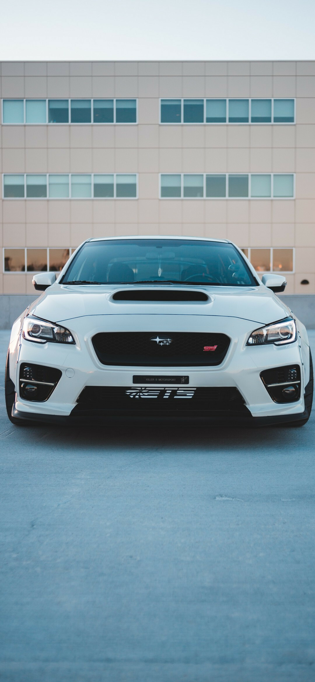 Subaru Sport Cars, White front view, Xiaomi Mi 10, Black Shark 2, 1080x2340 HD Phone