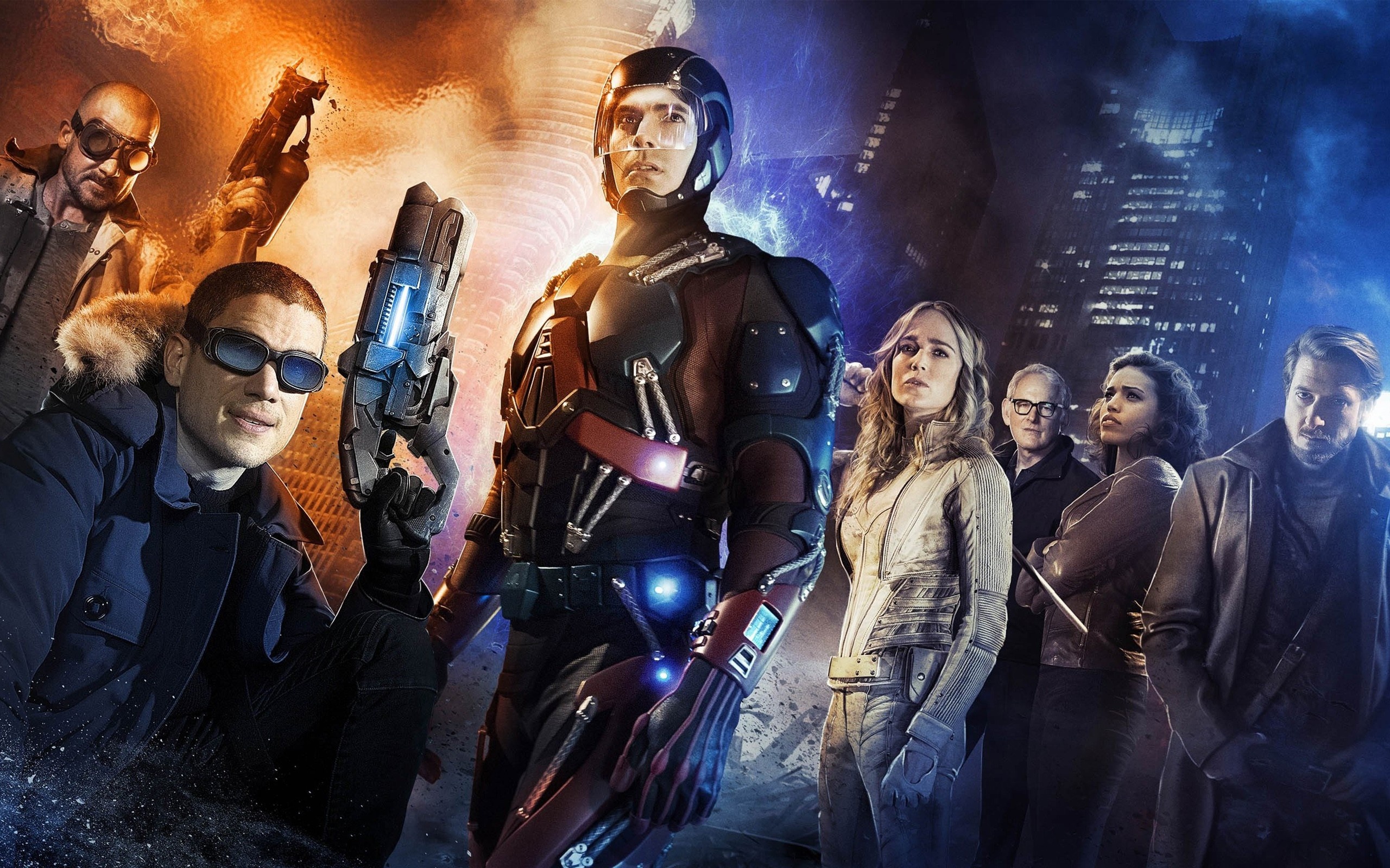 Legends of Tomorrow, TV series, HD wallpapers, Memorable characters, 2560x1600 HD Desktop