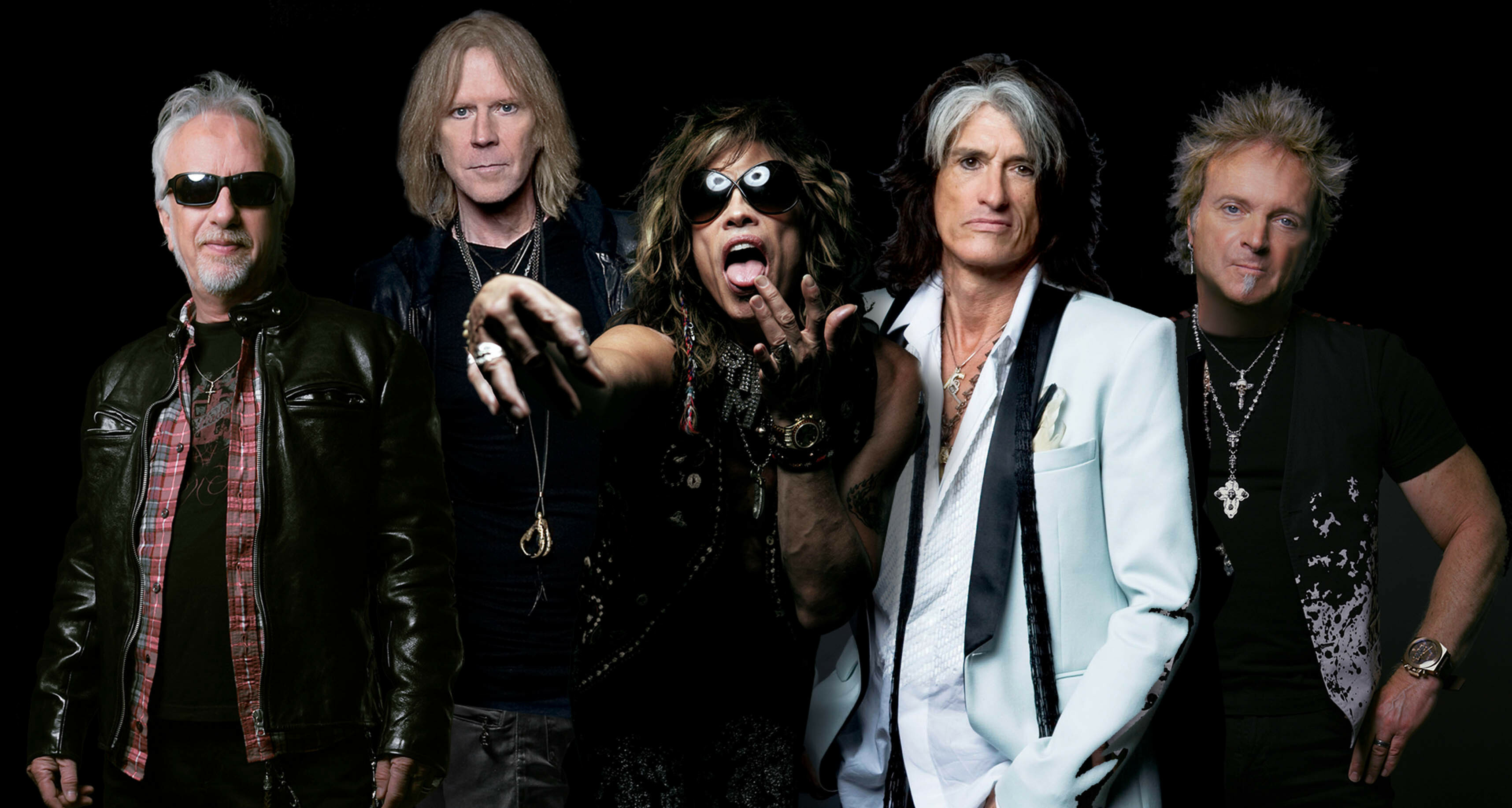 Aerosmith, band wallpapers, high quality images, fan favorites, 3440x1840 HD Desktop