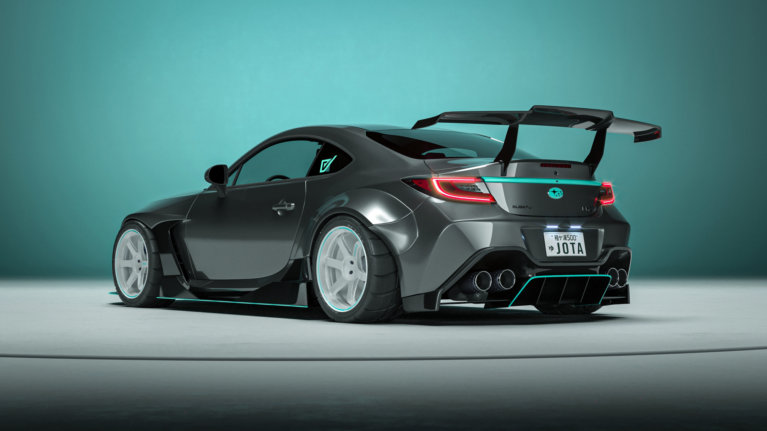 Subaru BRZ, Jota Automotive, Studio practice, Automotive perfection, 2560x1440 HD Desktop