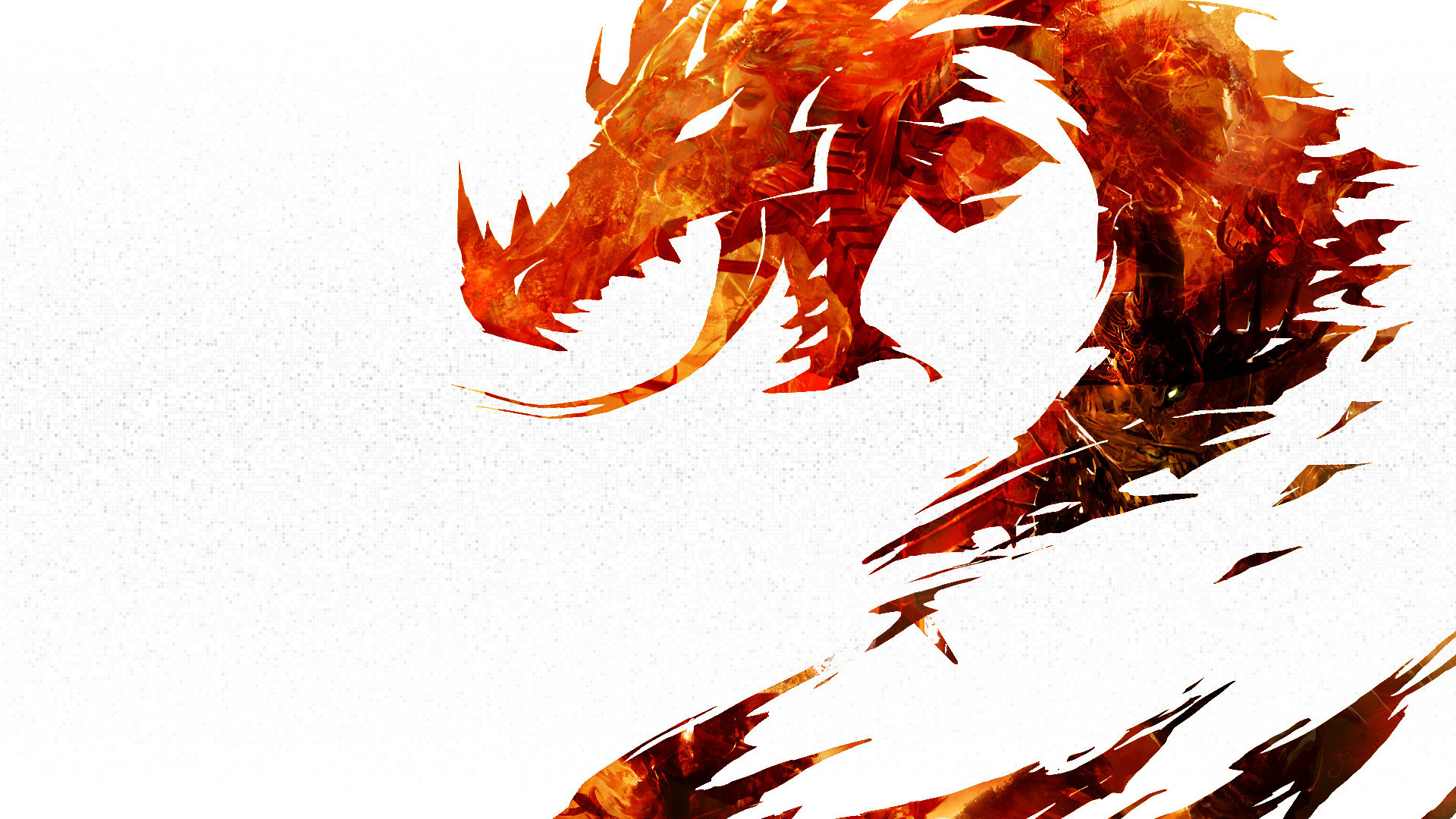 Abstract Dragon, White, Skeleton, Brain, 1920x1080 Full HD Desktop