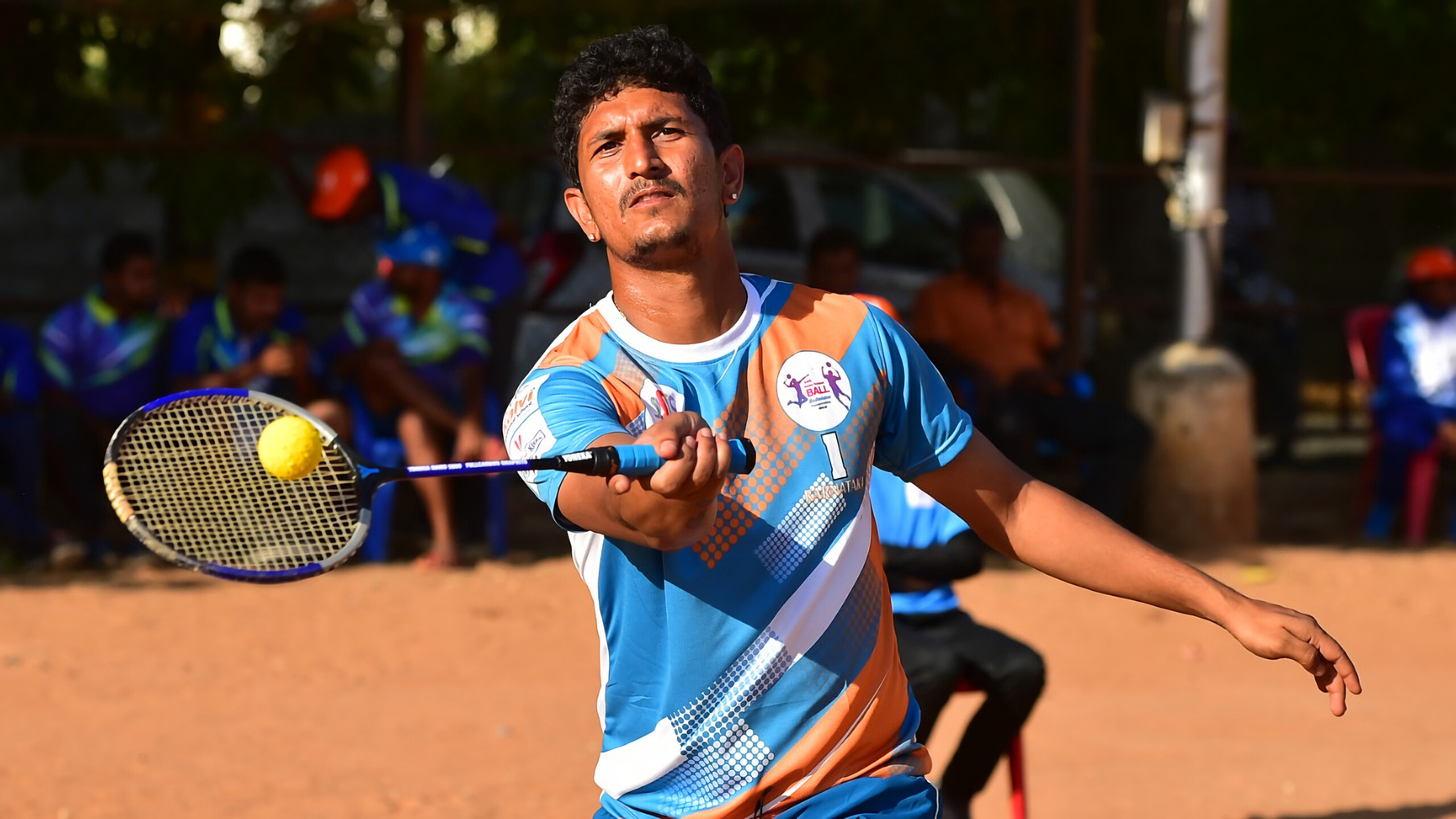 Ball Badminton, Intricate technique, Quick reflexes, Competitive matches, 2560x1440 HD Desktop