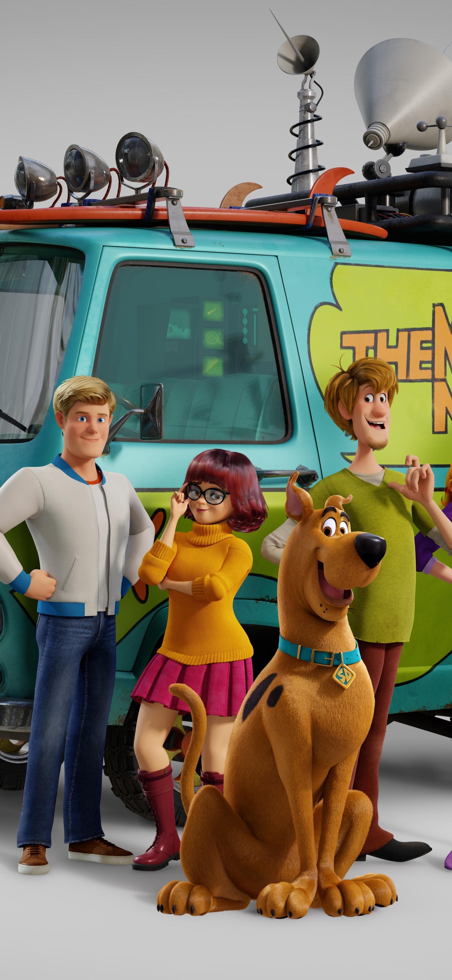 Scooby-Doo, The Mystery Machine, Shaggy Rogers, Velma Dinkley, Fred Jones, HD Phone wallpaper