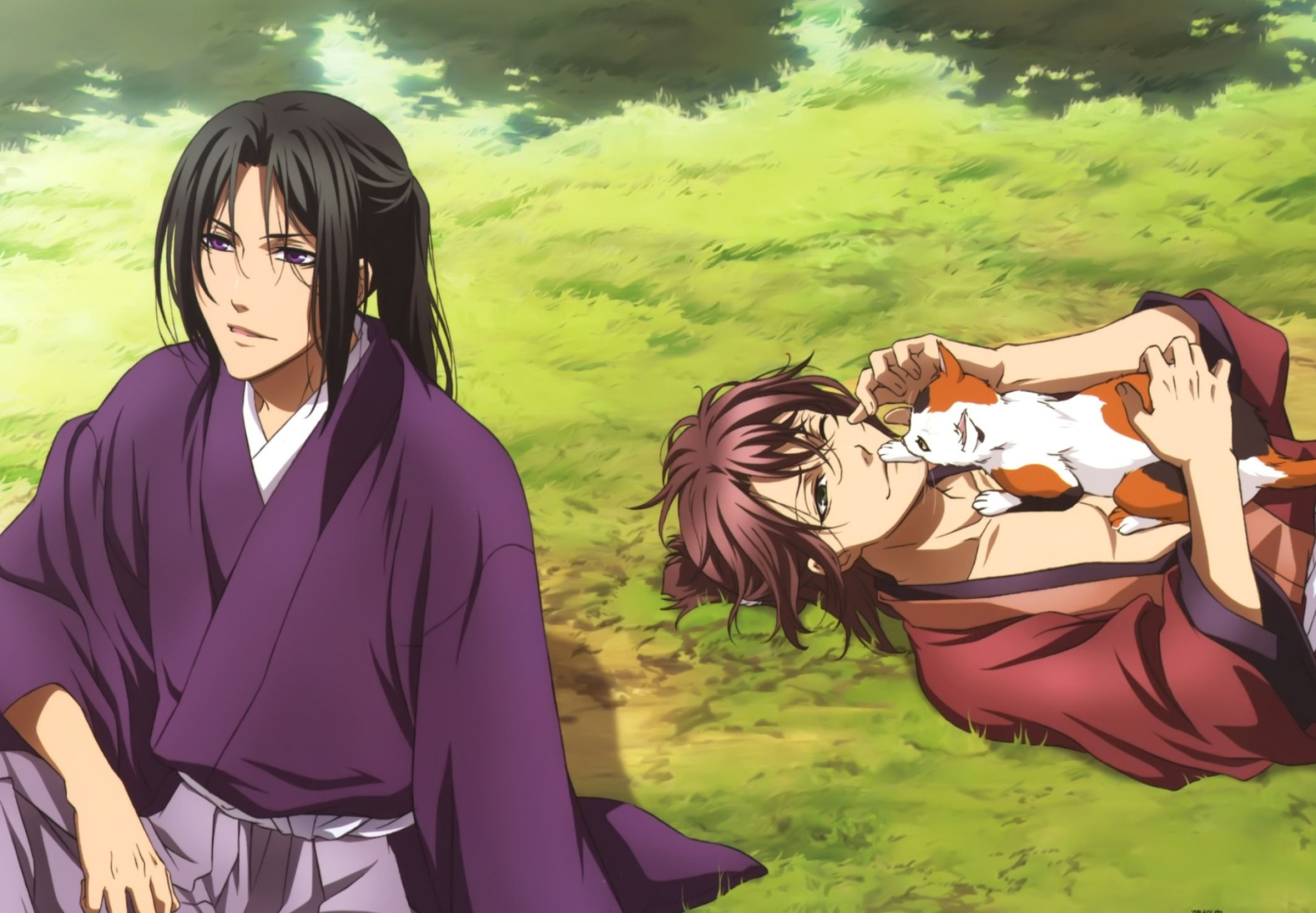 Hakuouki journey, Shinsengumi warriors, Dramatic storyline, Historical elements, 2620x1820 HD Desktop