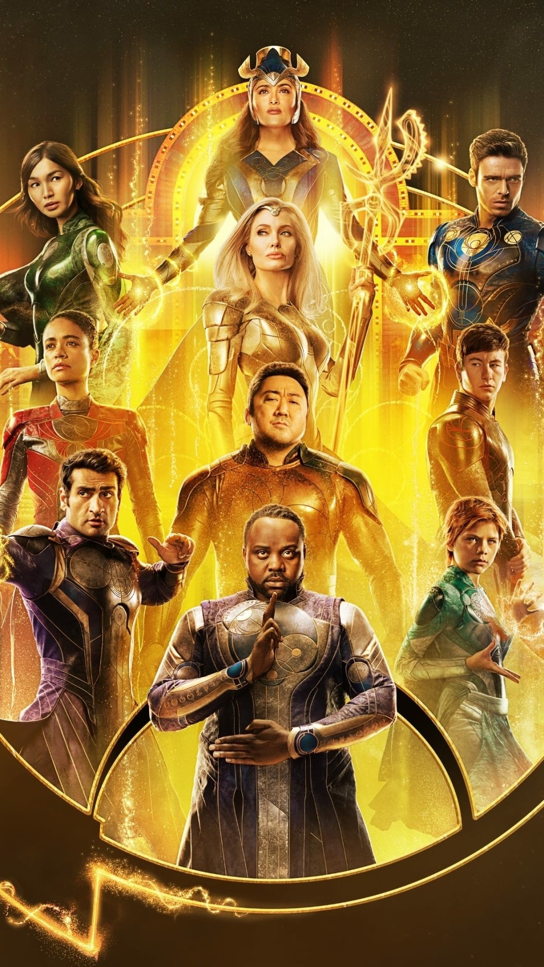 Movie, The Eternals, Marvel, 1080x1920 Full HD Phone