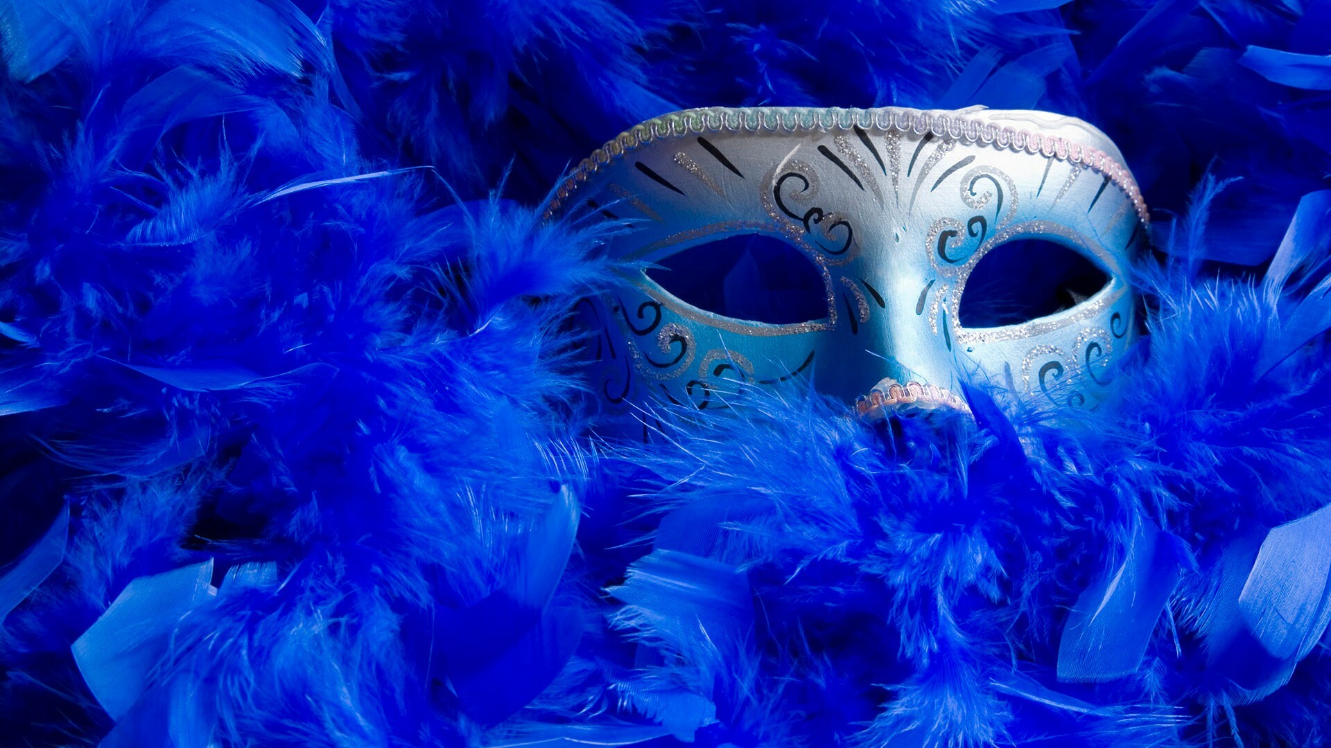 Vibrant carnival, Joyful festivities, Decorative masks, Michelle's collection, 1920x1080 Full HD Desktop