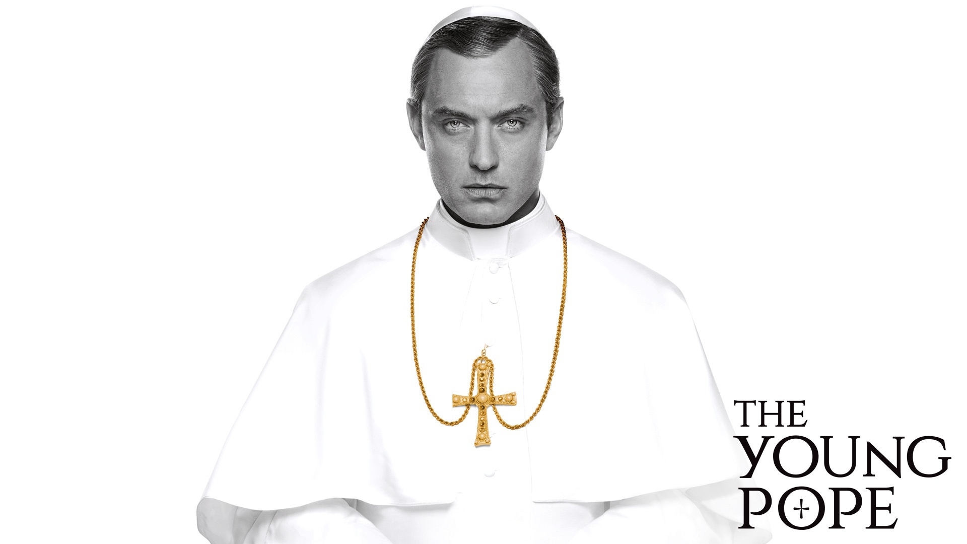 Jude Law, Drama series, Young Pope, Lenny Belardo, 1920x1080 Full HD Desktop