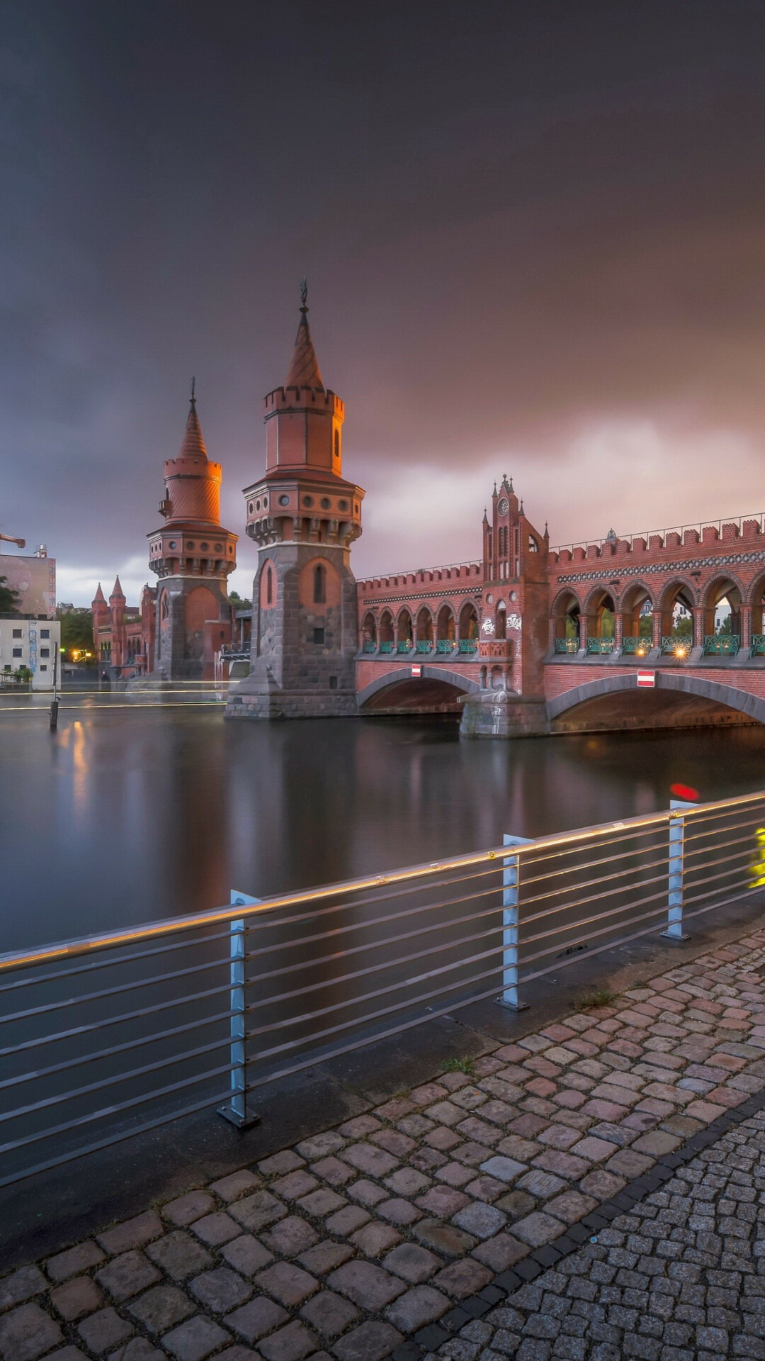 Berlin cityscape, German river city, Urban beauty, Historical capital, 1080x1920 Full HD Phone