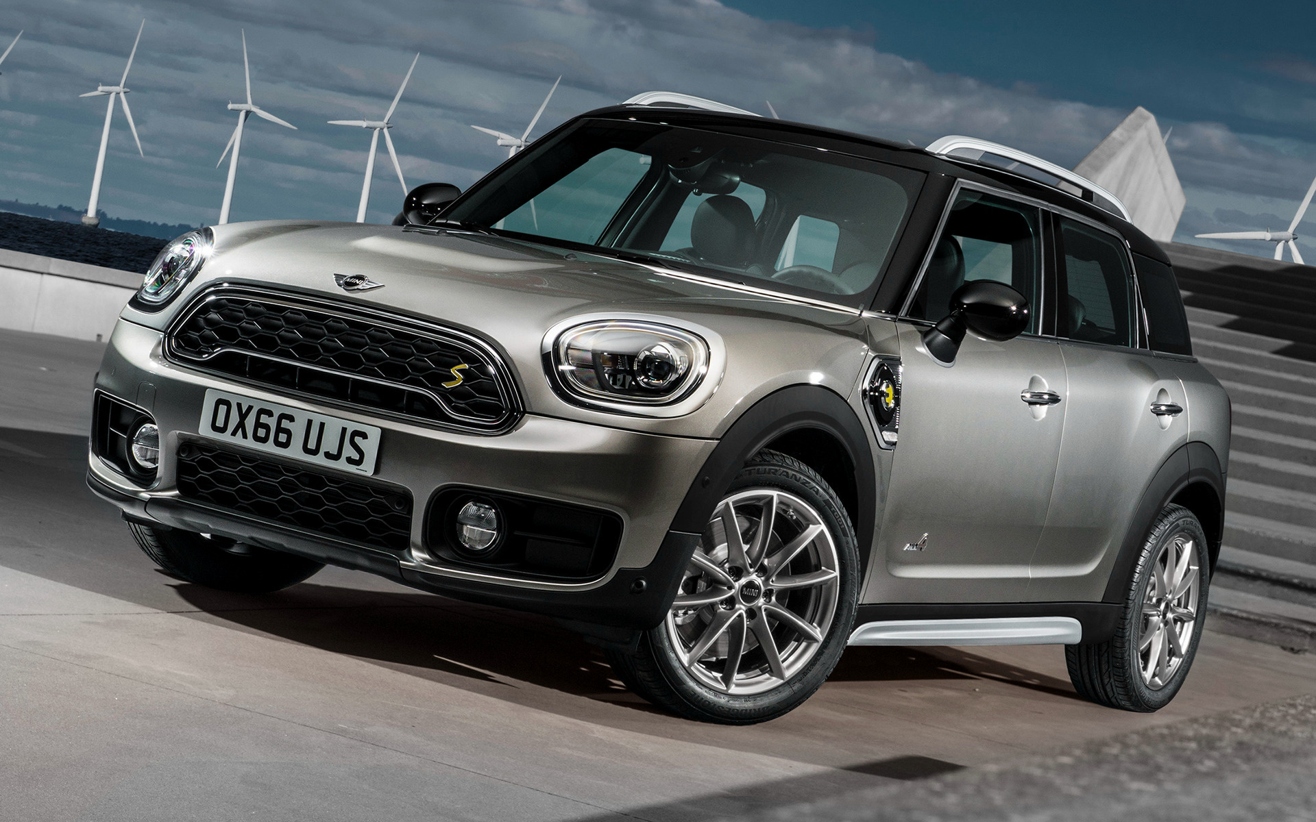 MINI Countryman, 2017 edition, Electric capabilities, Dynamic imagery, 1920x1200 HD Desktop