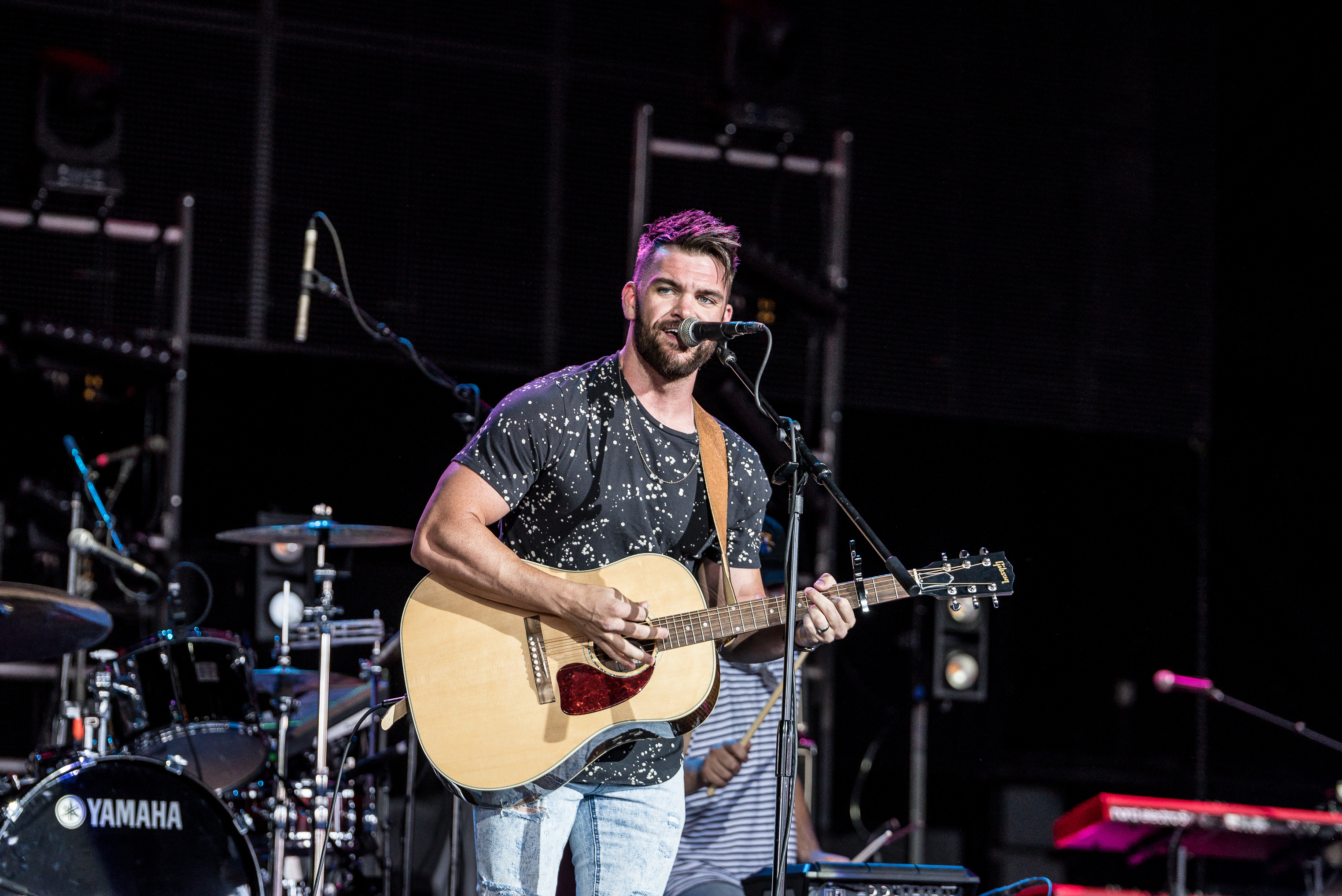 Dylan Scott, Thomas Rhett, XTU radio show, Nashville sounds, 3050x2040 HD Desktop