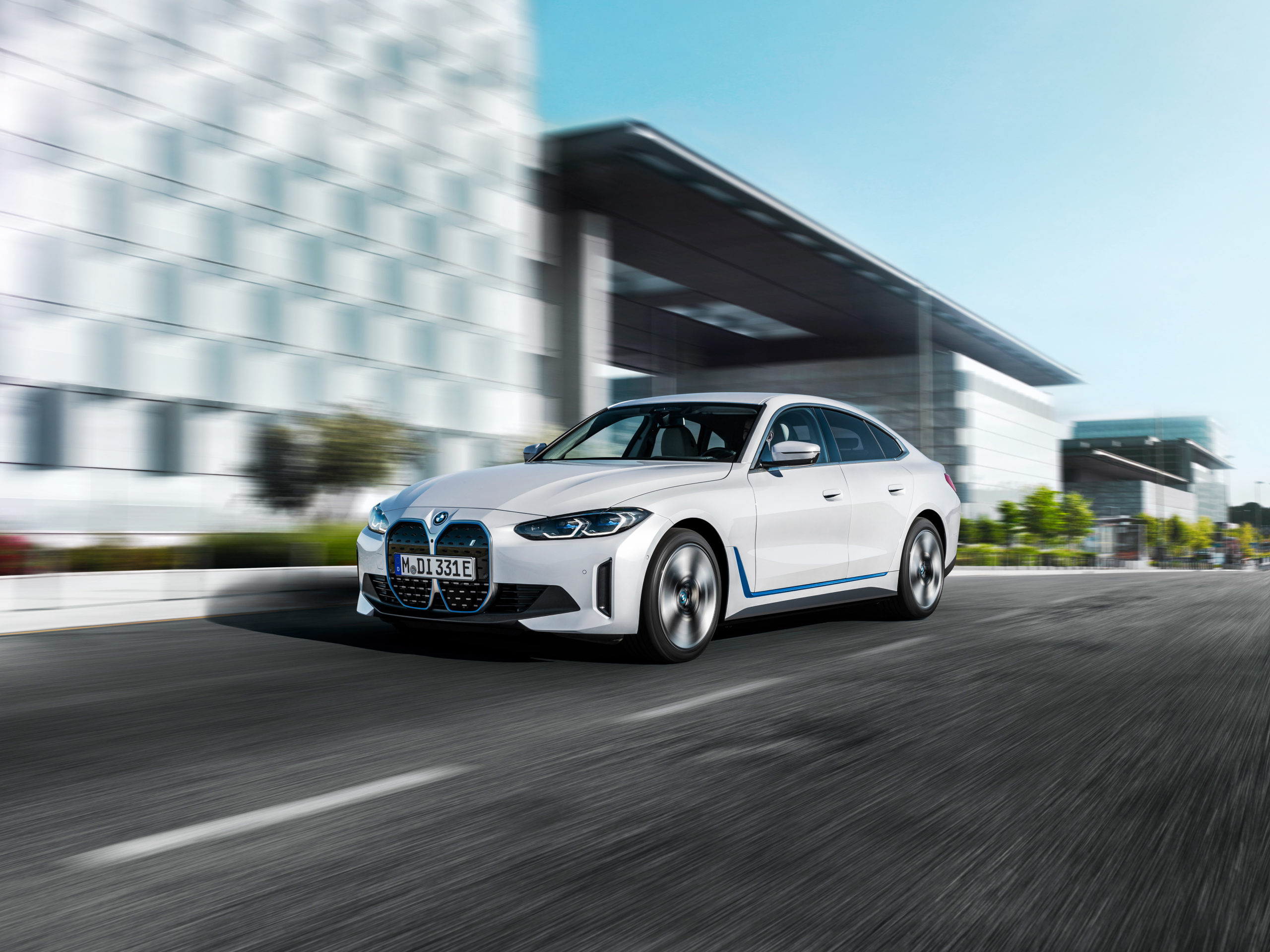 BMW i4, Electric performance, Sustainable mobility, Futuristic design, 2560x1920 HD Desktop