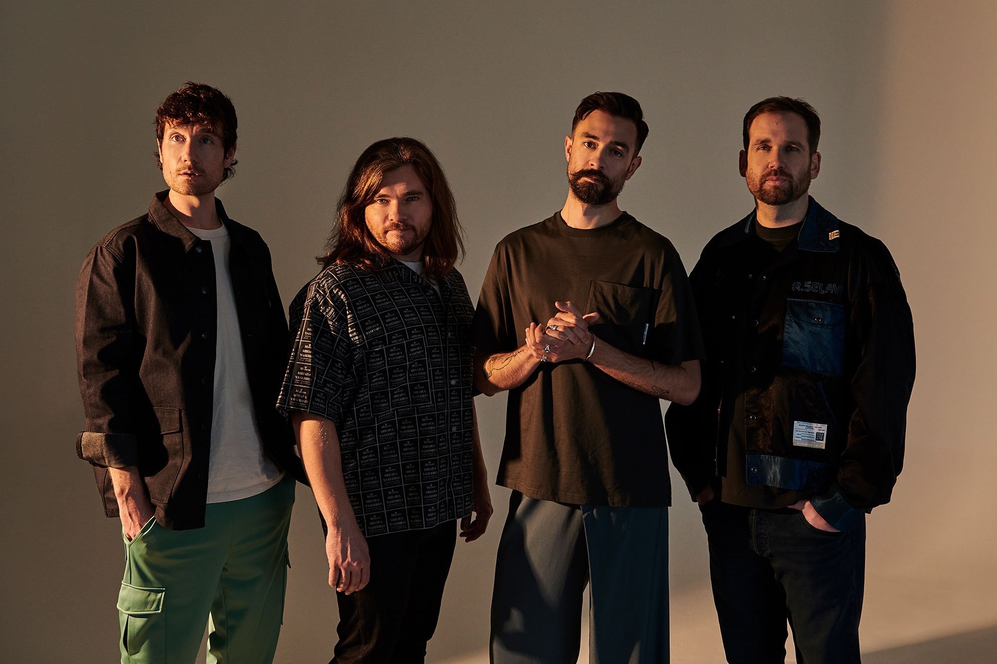 Bastille band, Business attire, Shut off the lights, Dork magazine, 2000x1340 HD Desktop