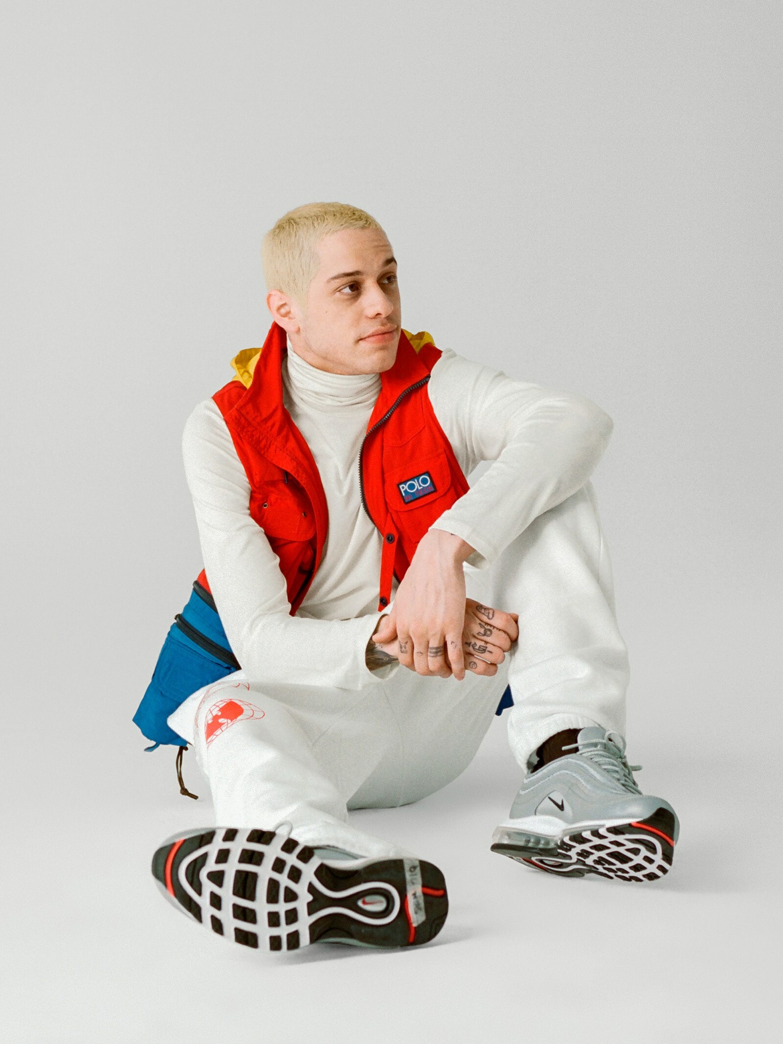 Pete Davidson GQ photoshoot 2018, Stunning pics, Fashion-forward, Trendsetter, 1600x2140 HD Phone