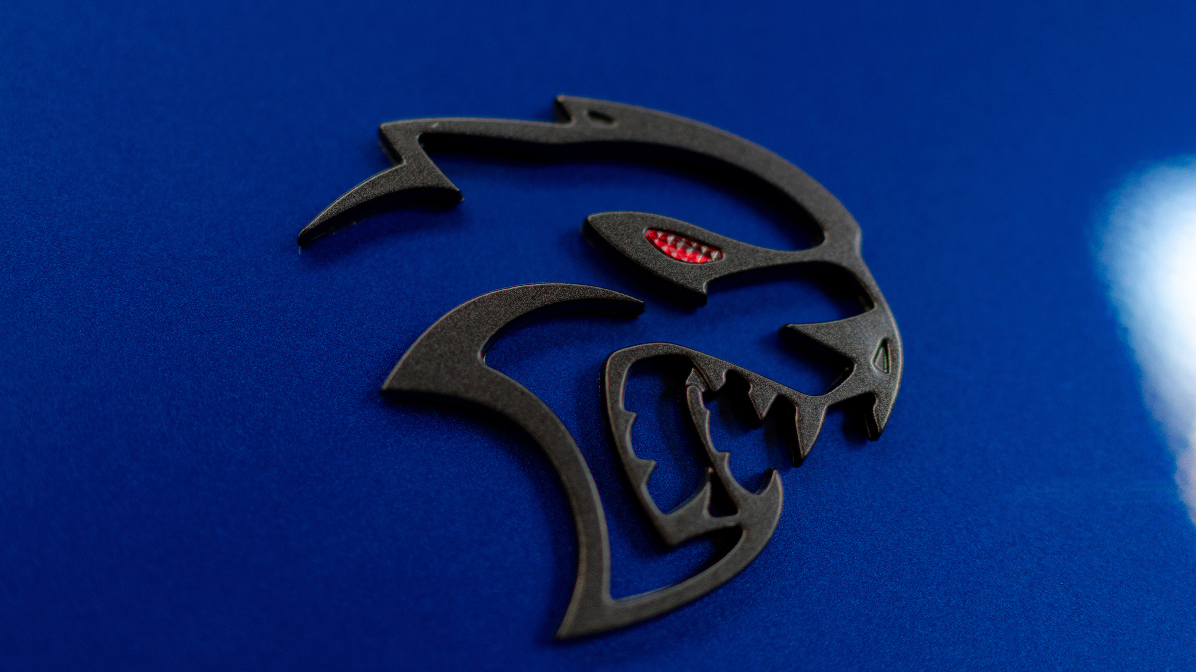 Hellcat logo, Dodge Challenger SRT Hellcat Redeye Widebody, Top desktop wallpapers, 2018 edition, 3840x2160 4K Desktop