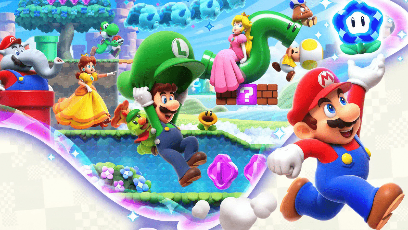 Super Mario Bros. Wonder: an incredible 1600x900
