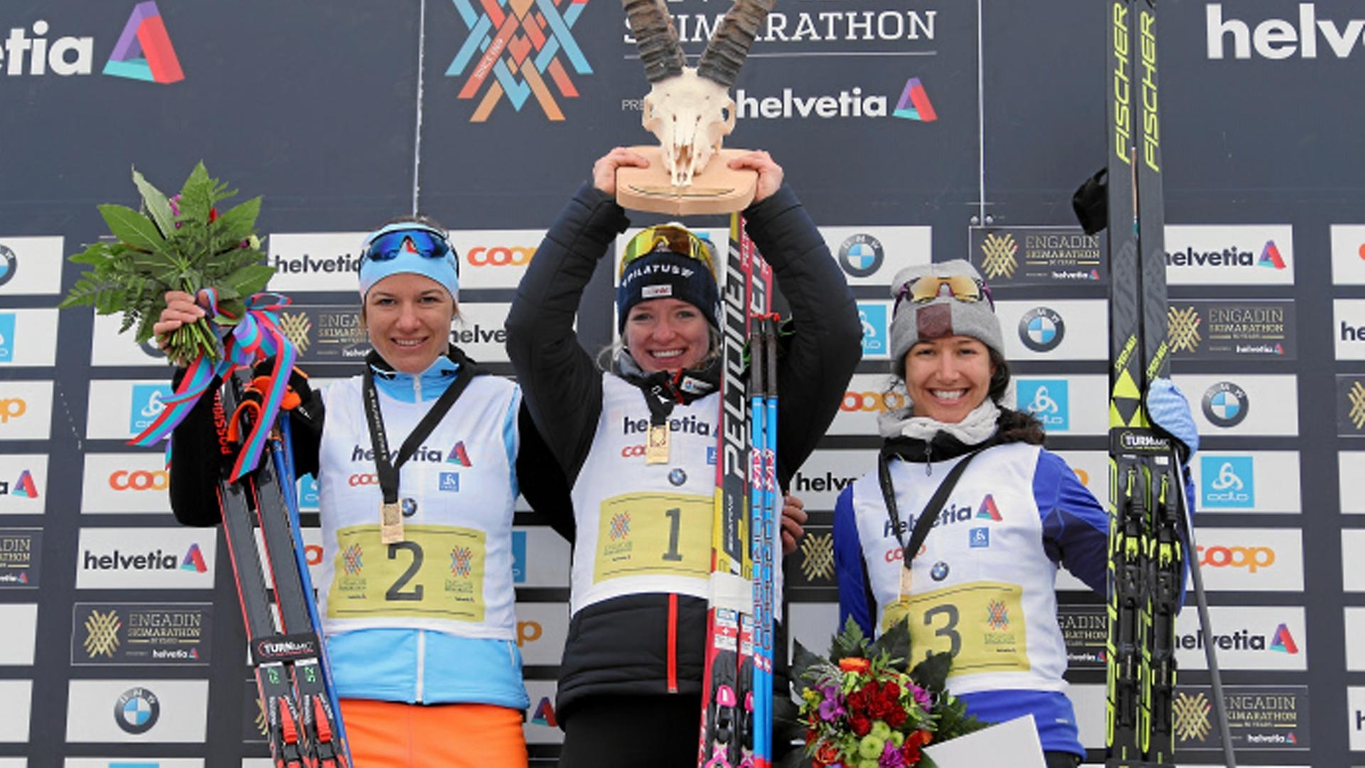 Nadine Fahndrich, Podium finish, Rahel Imoberdorf, Skiing achievement, 1920x1080 Full HD Desktop