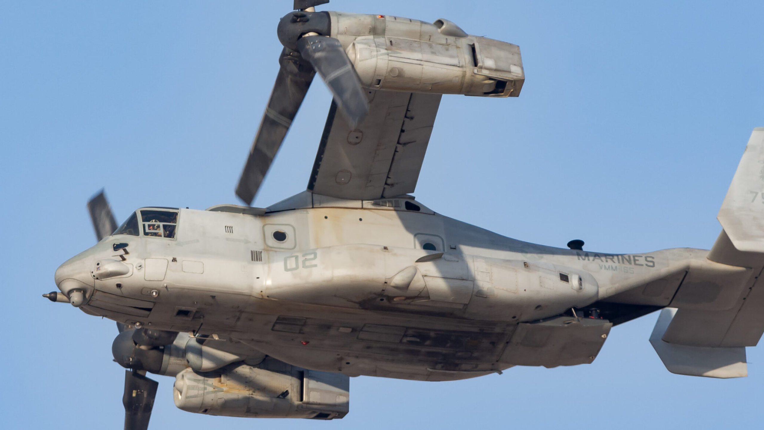 V-22 Osprey, Maintenance contract, Bell Boeing, Fleet flight hours, 2560x1440 HD Desktop