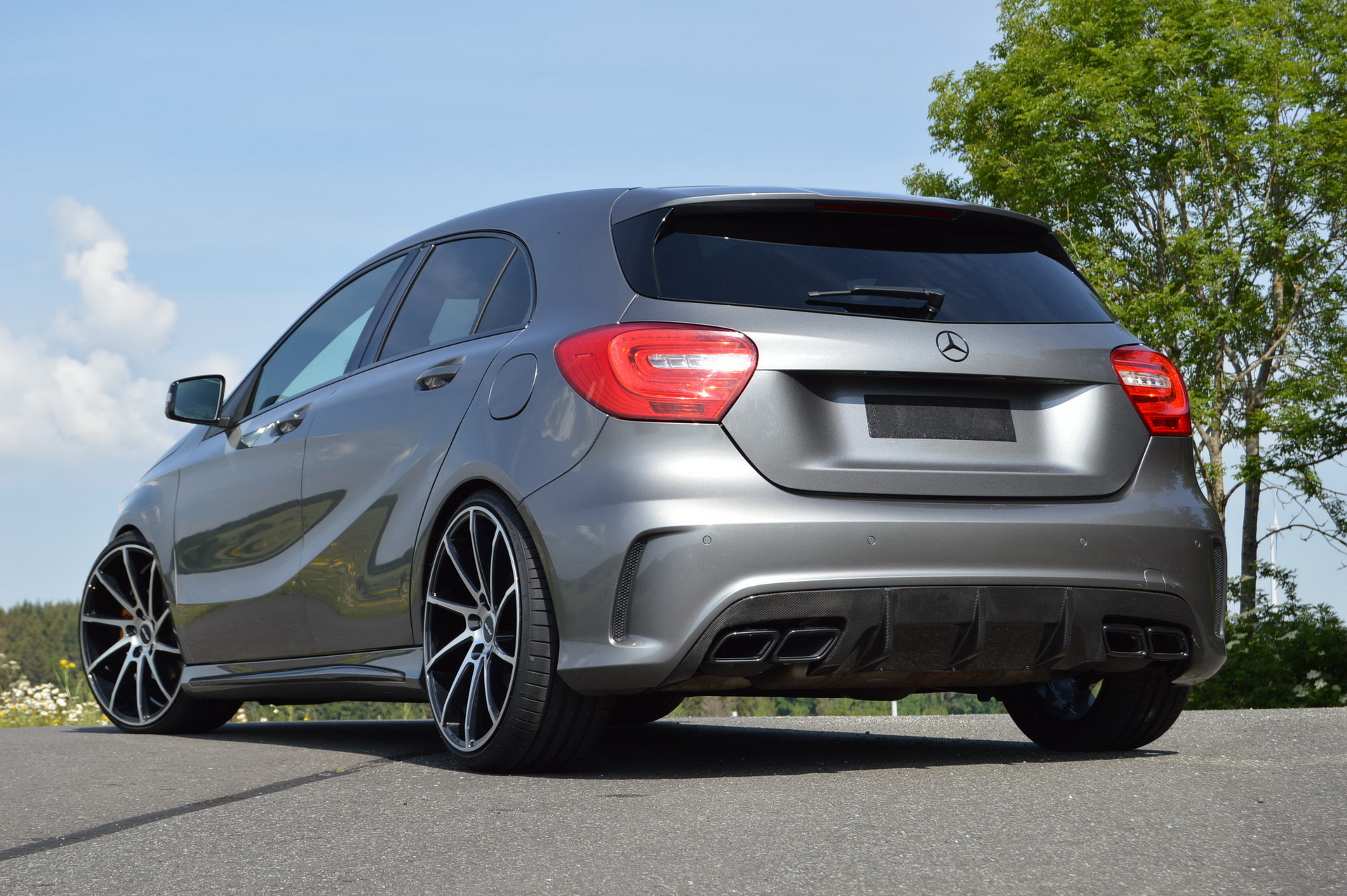 Mercedes-Benz A-Class, Modern AMG looks, Classic carscoops, 1920x1280 HD Desktop