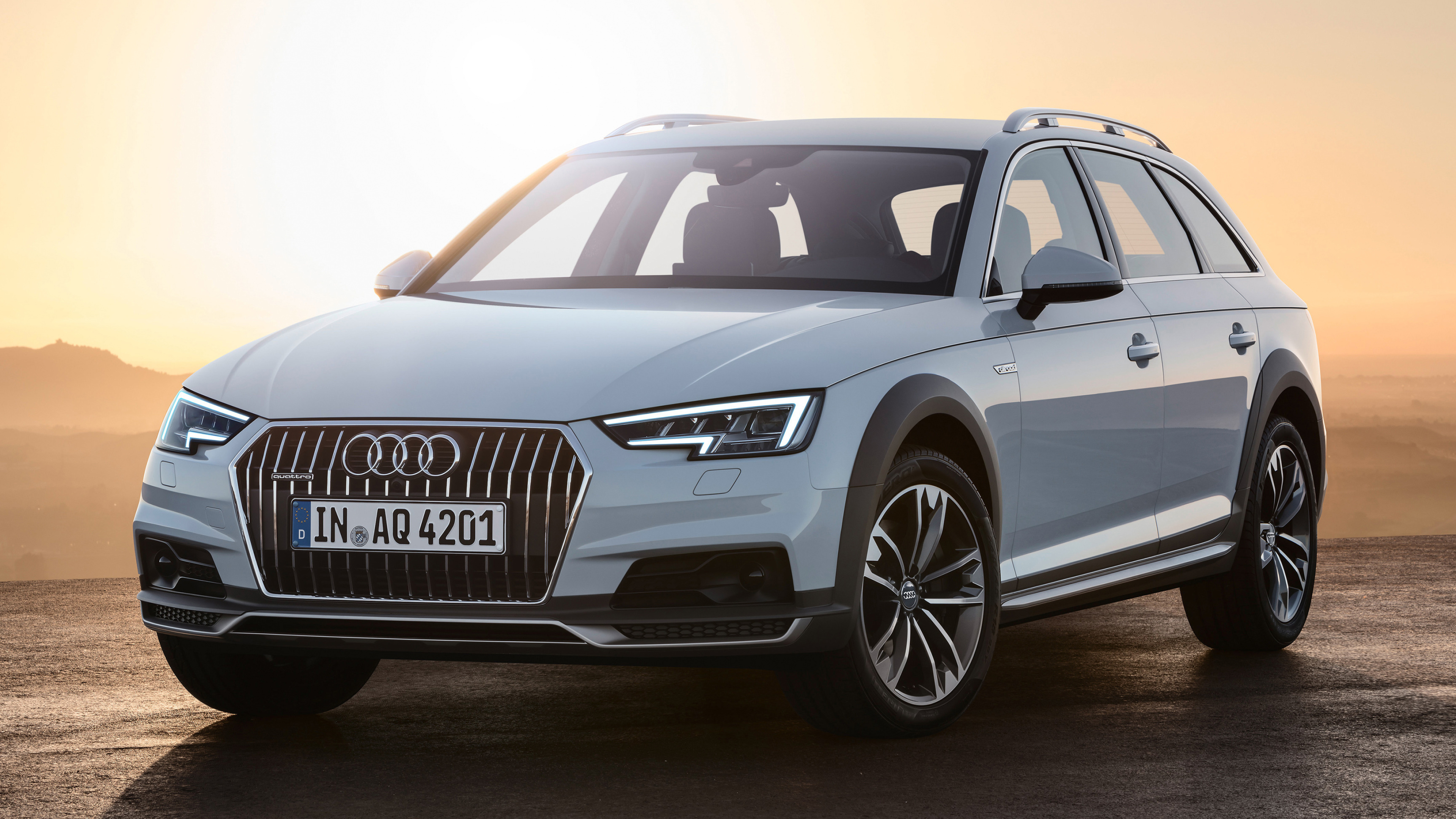 Audi A4 Allroad, Exquisite elegance, Rugged capabilities, Luxury in motion, 3840x2160 4K Desktop