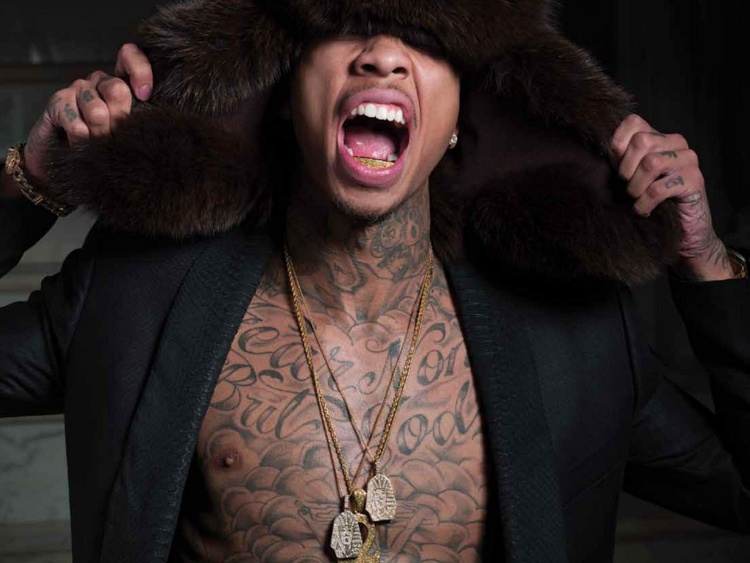 Tyga, Gangsta culture, Hip-hop representation, Personalized wallpaper, 2560x1930 HD Desktop