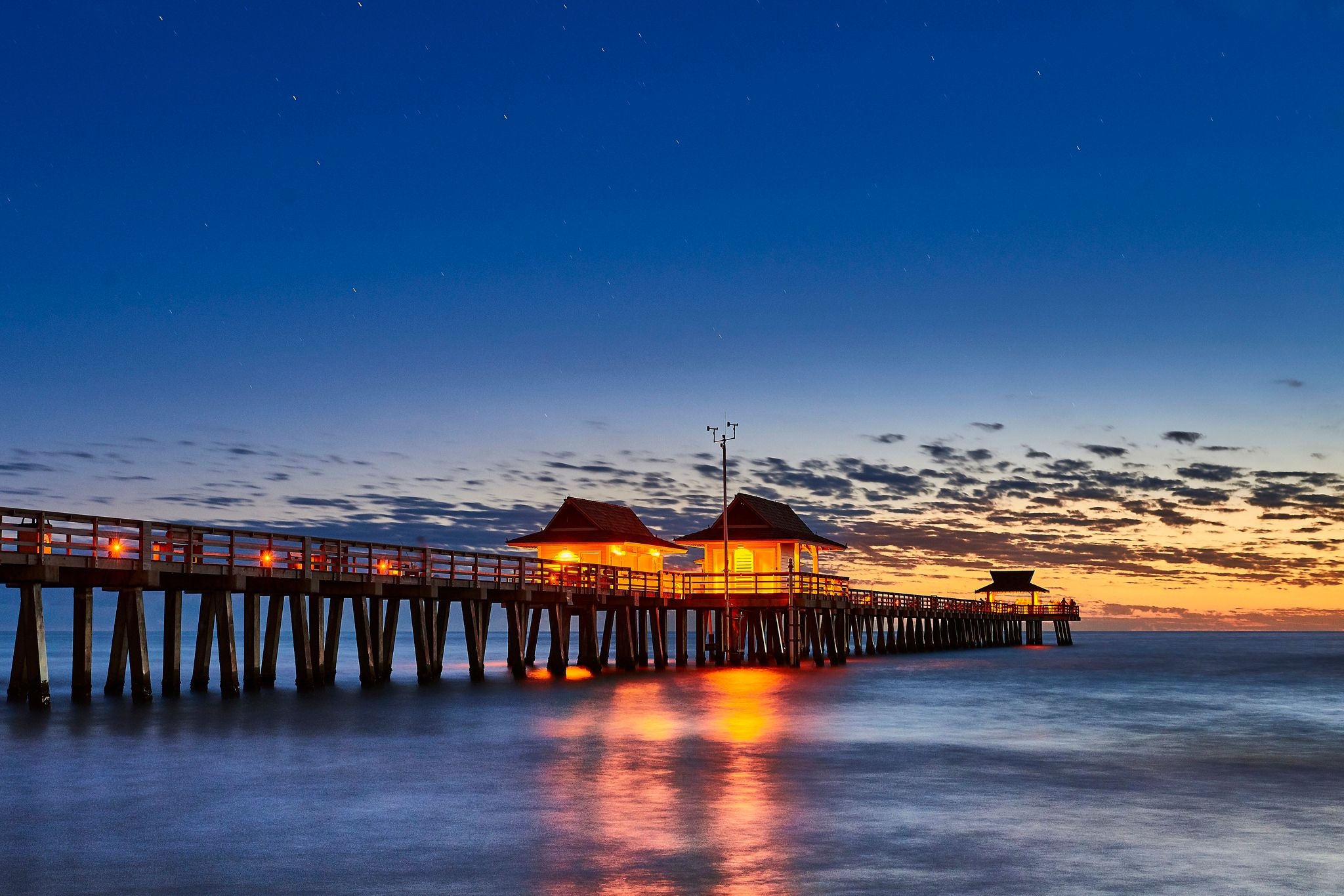 Naples, Florida, Sunset at Pier, Fonwall pictures, 2050x1370 HD Desktop