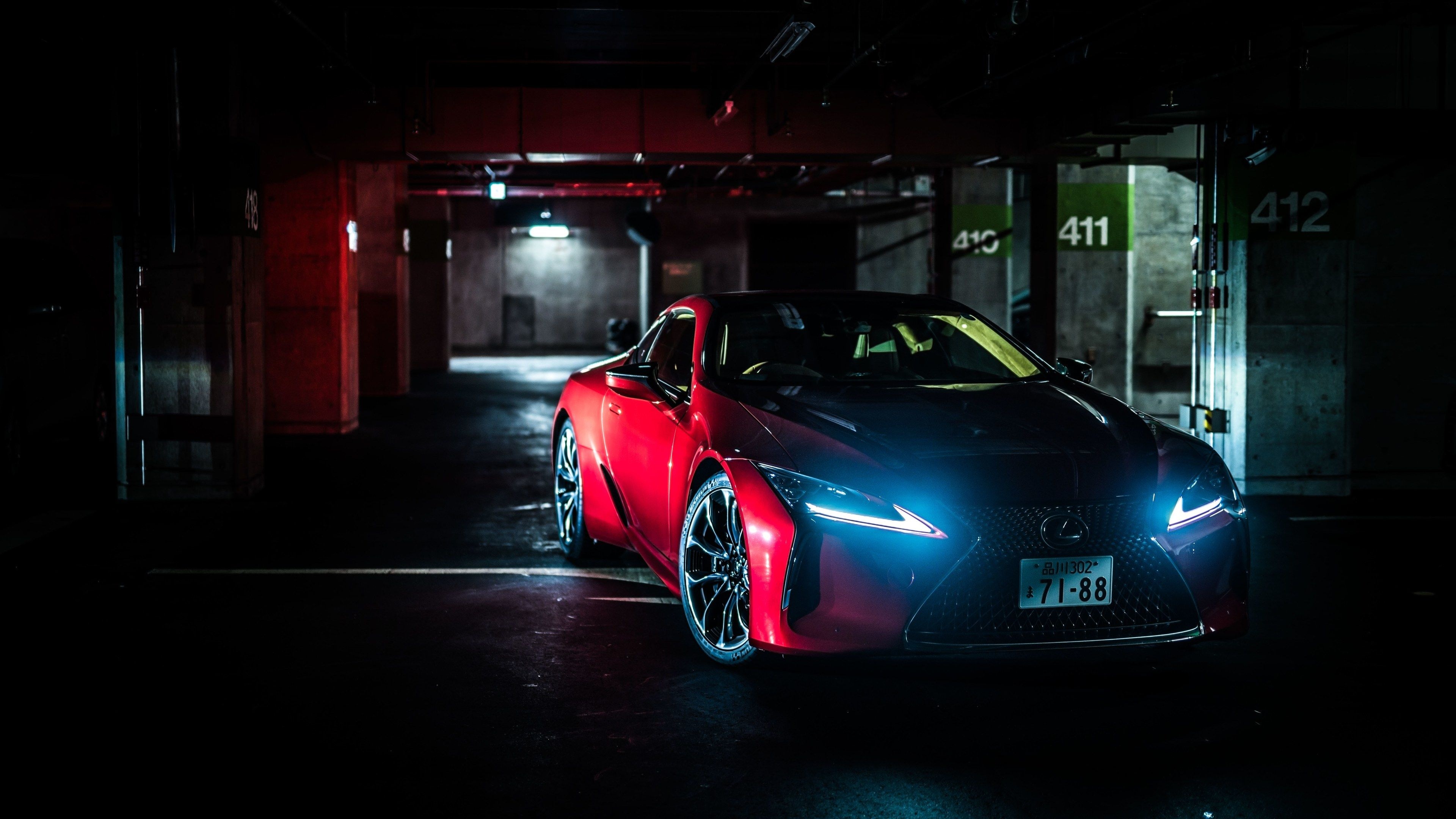 Lexus LC, 500 model, HD car wallpapers, Uncompromising luxury, 3840x2160 4K Desktop