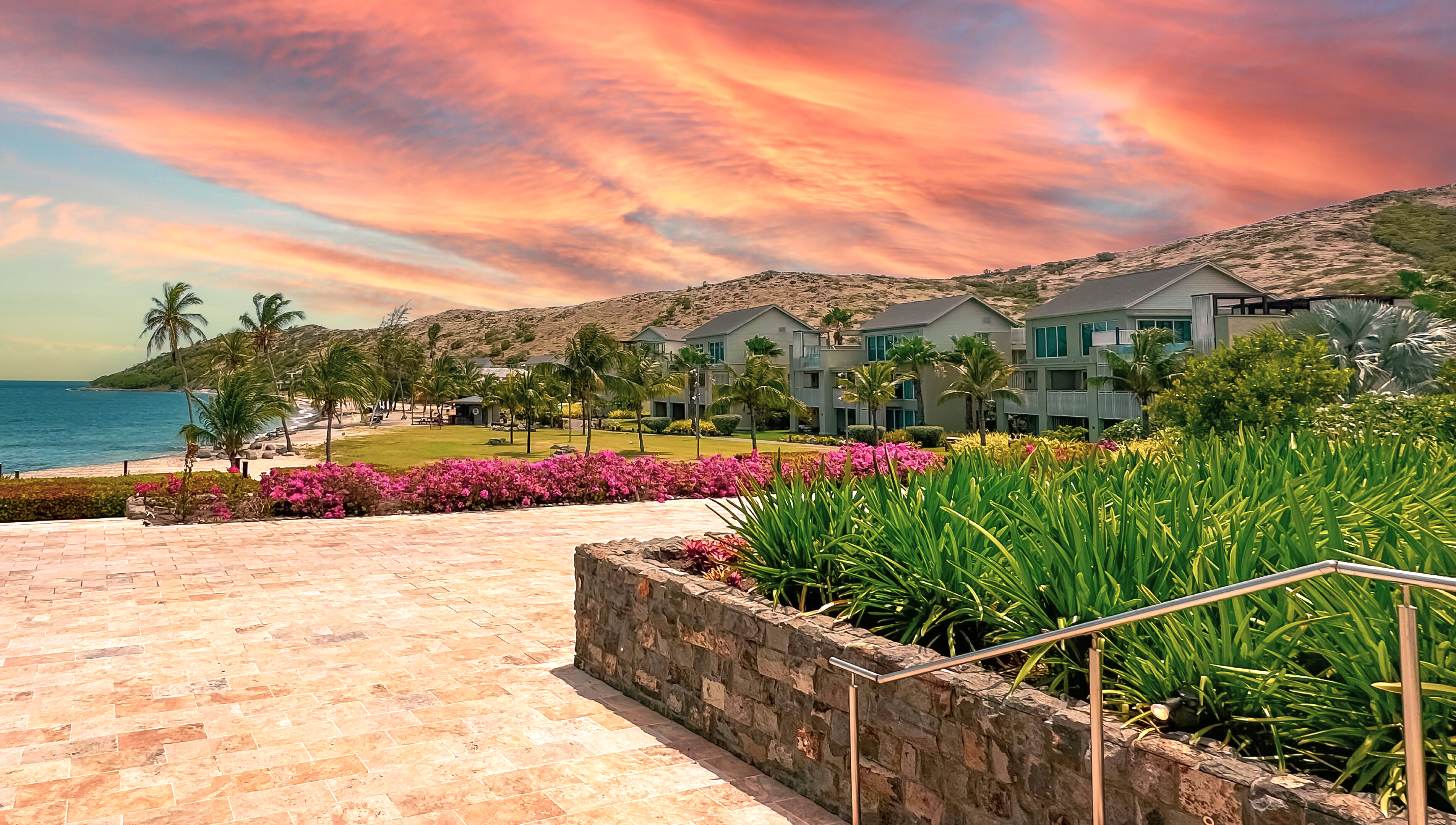 Saint Kitts and Nevis, Tropical paradise, Pristine beaches, Caribbean allure, 3810x2160 HD Desktop