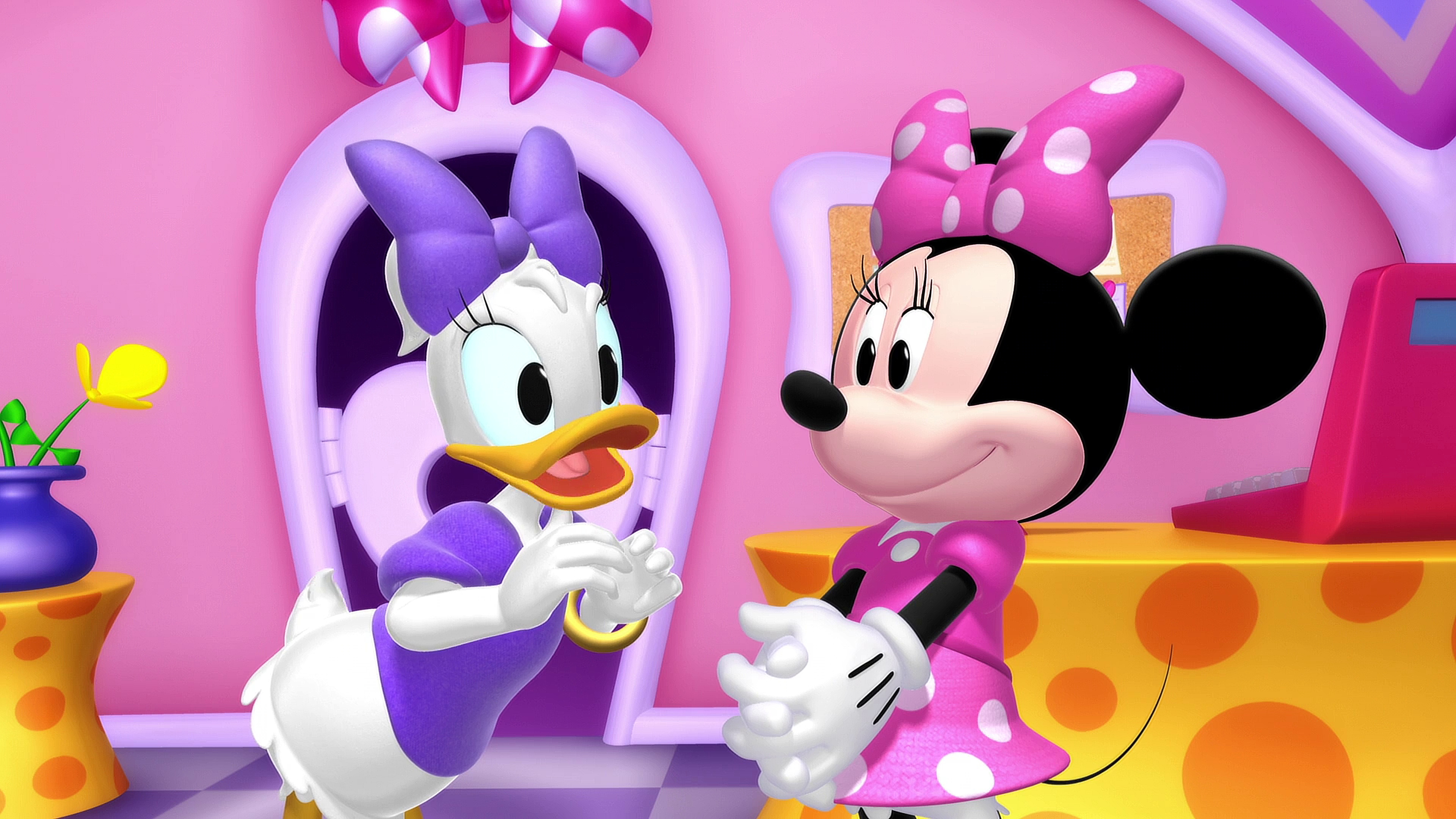Daisy Duck, Number 1, 3840x2160 4K Desktop