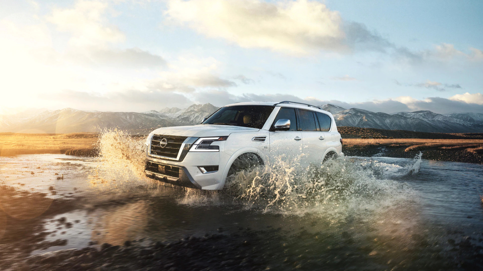 Nissan Armada, 2022 version, Platinum model, 1920x1080 Full HD Desktop