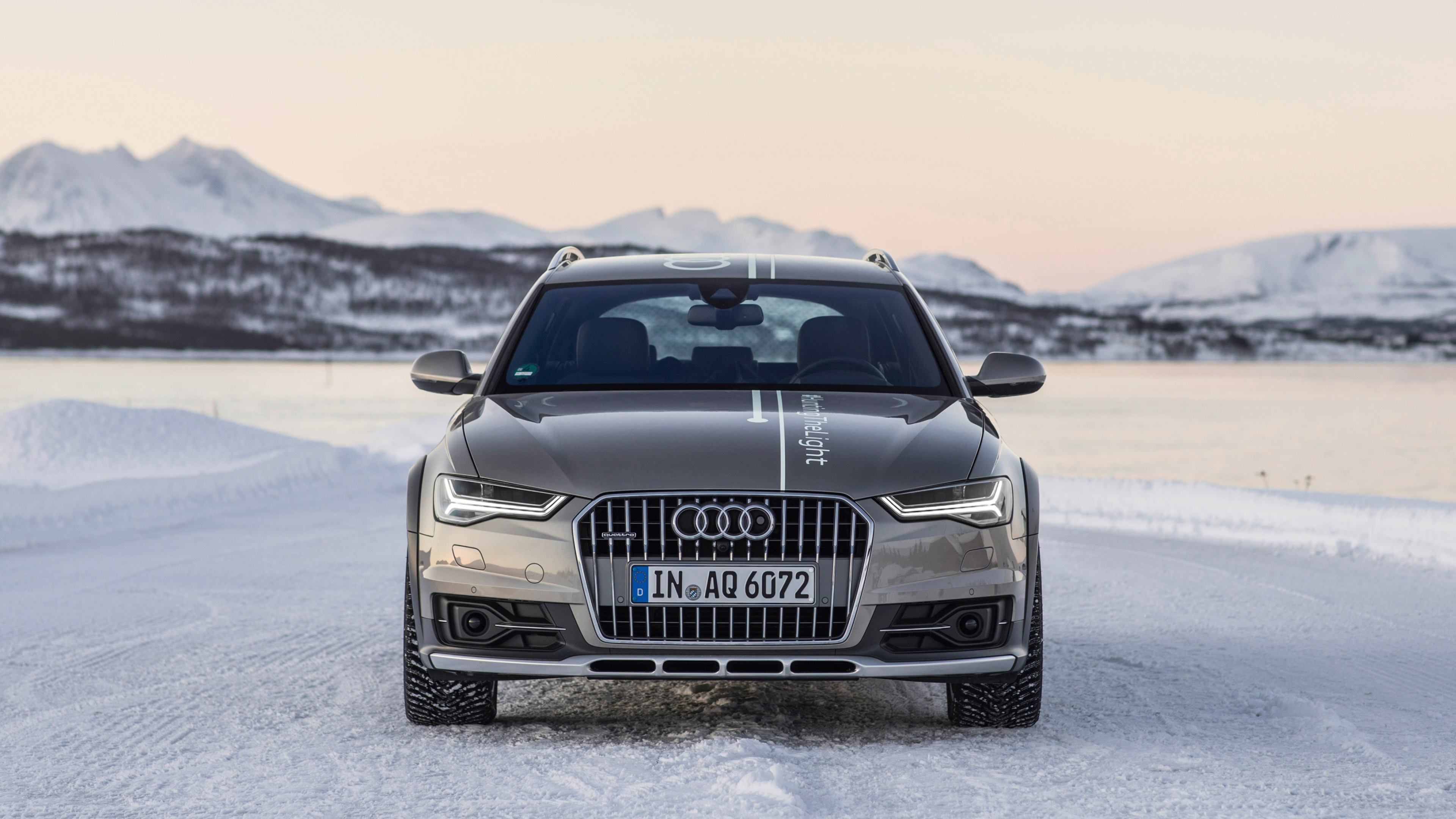 C7 Version, Audi A6 Allroad Wallpaper, 3840x2160 4K Desktop