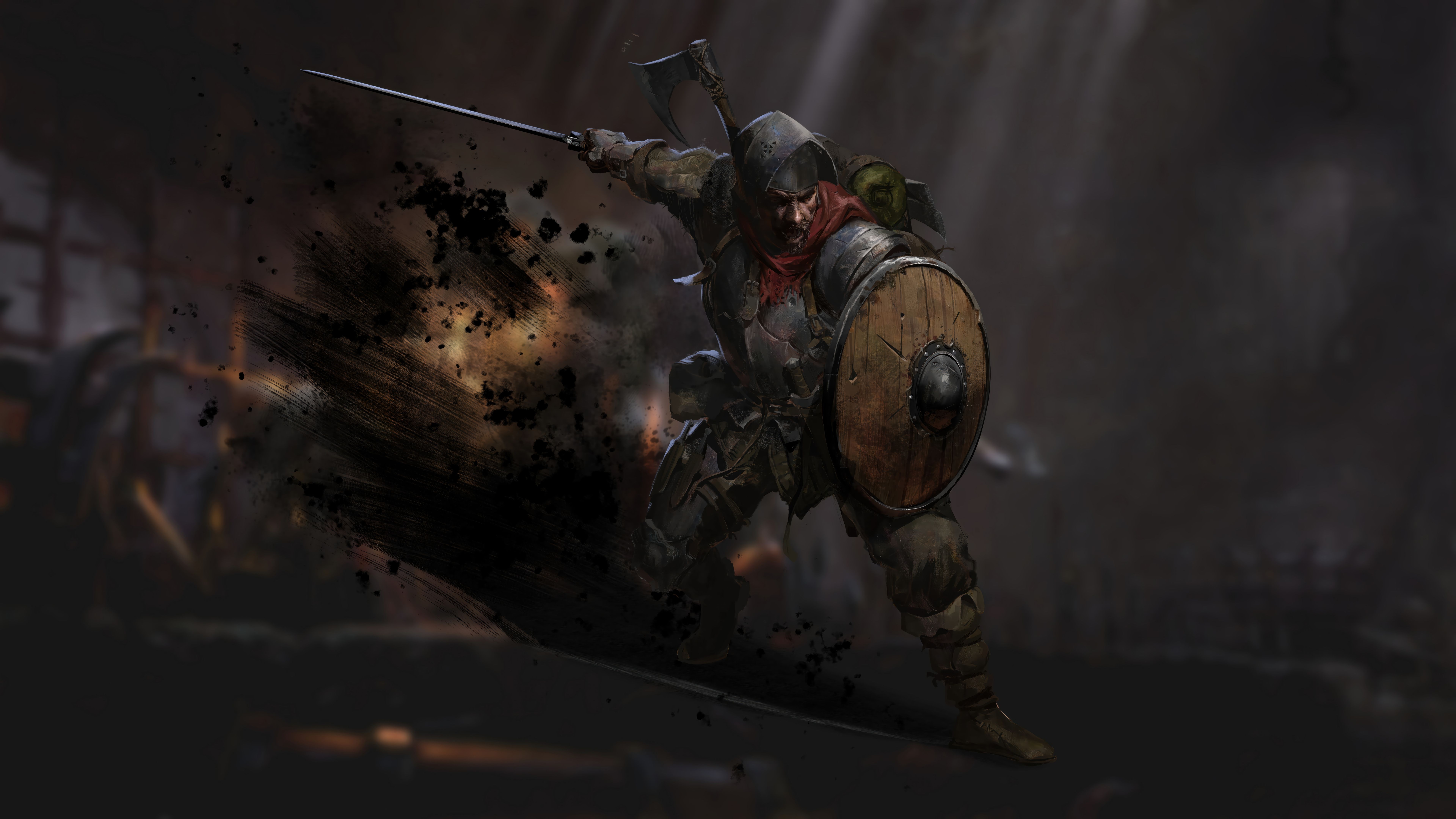 Dark and Darker, Dark Action Wallpaper, 7680x4320 4K Desktop