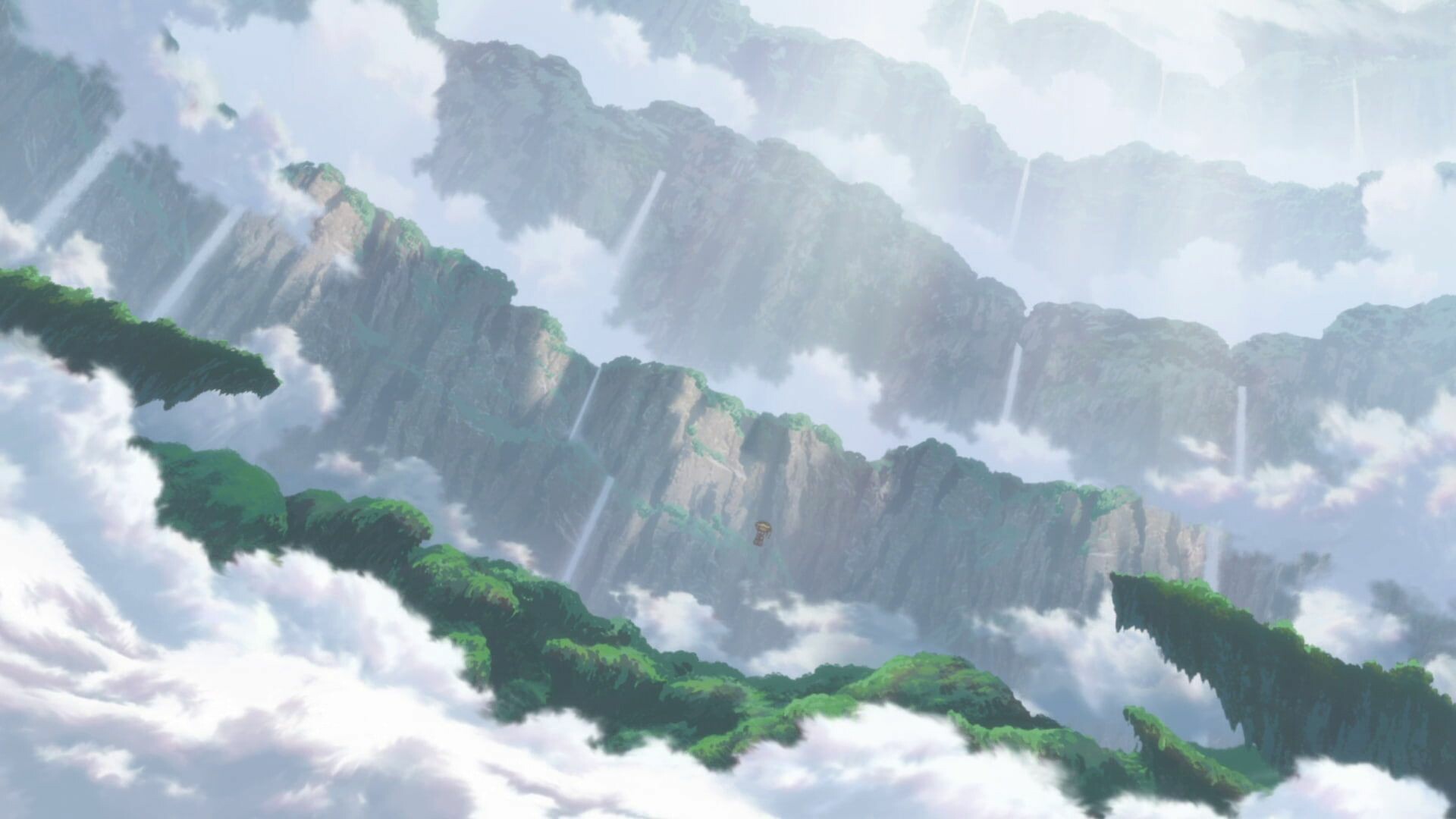 Made in Abyss, Environment clouds, 1080p wallpaper, 1920x1080 Full HD Desktop