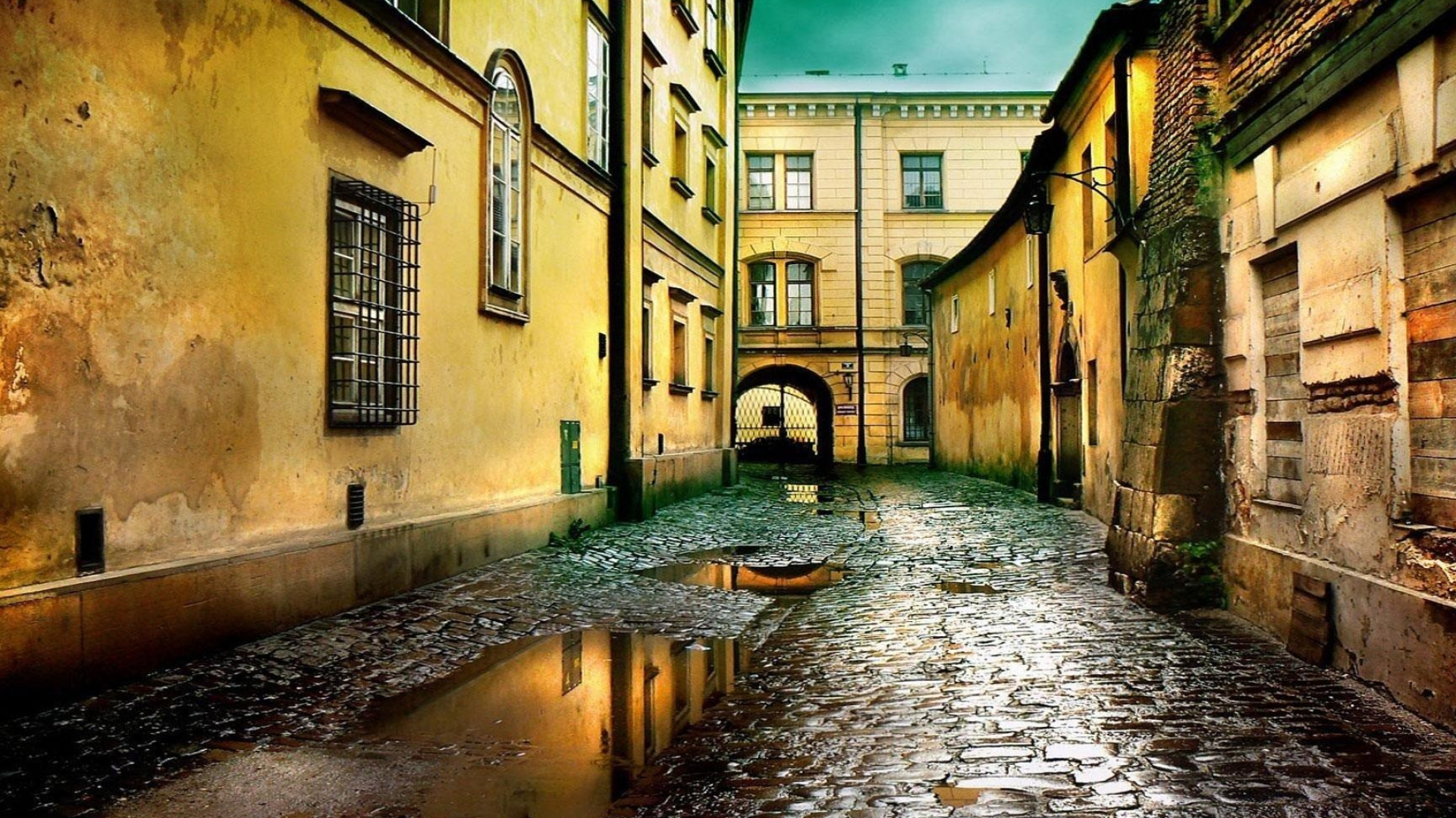 Captivating alley artworks, Captured alleys, Artistic alley shots, Urban alley visuals, 1920x1080 Full HD Desktop