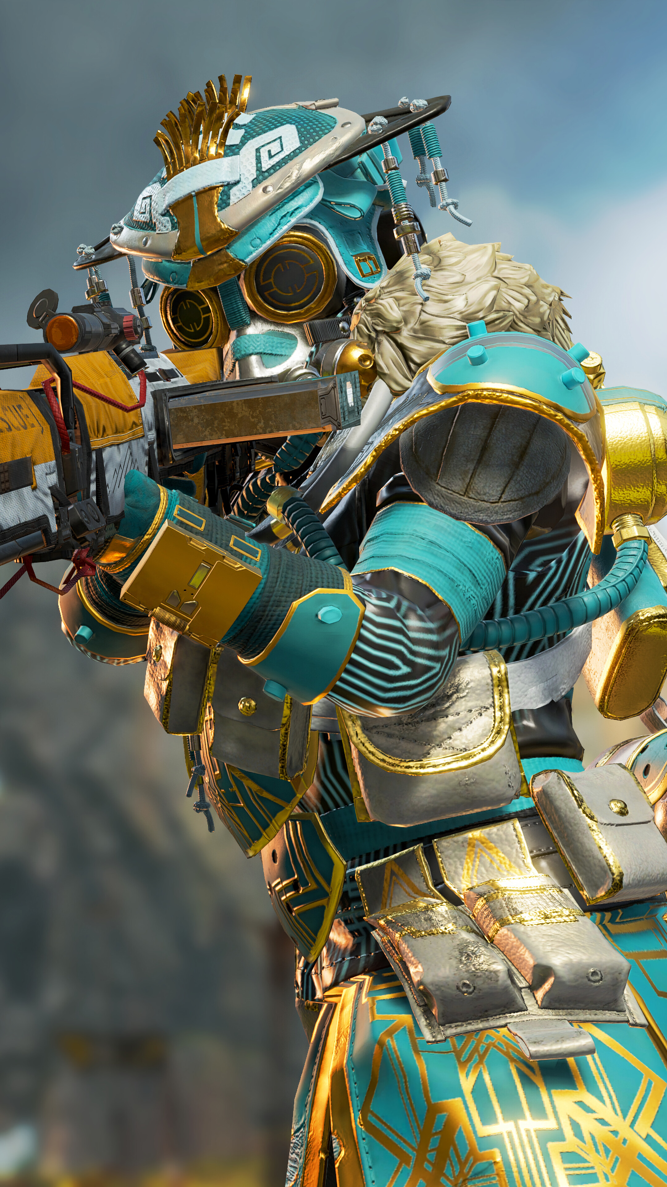 Apex Legends, Falling sky wallpapers, Snowfall beauty, Aesthetic wonder, 2160x3840 4K Phone