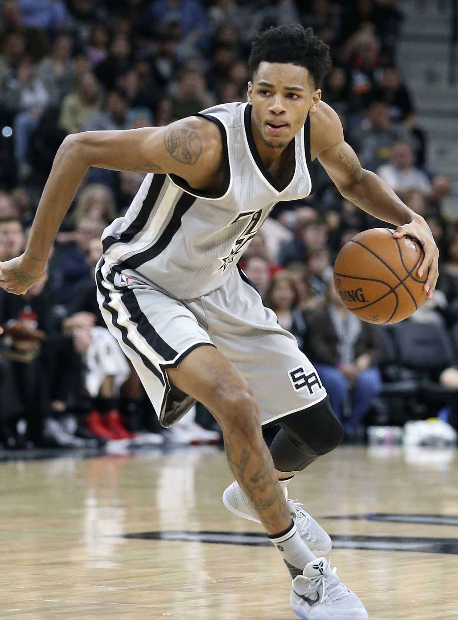 Dejounte Murray, Study Chris Paul, Gregg Popovich's request, Spurs player, 1520x2050 HD Phone
