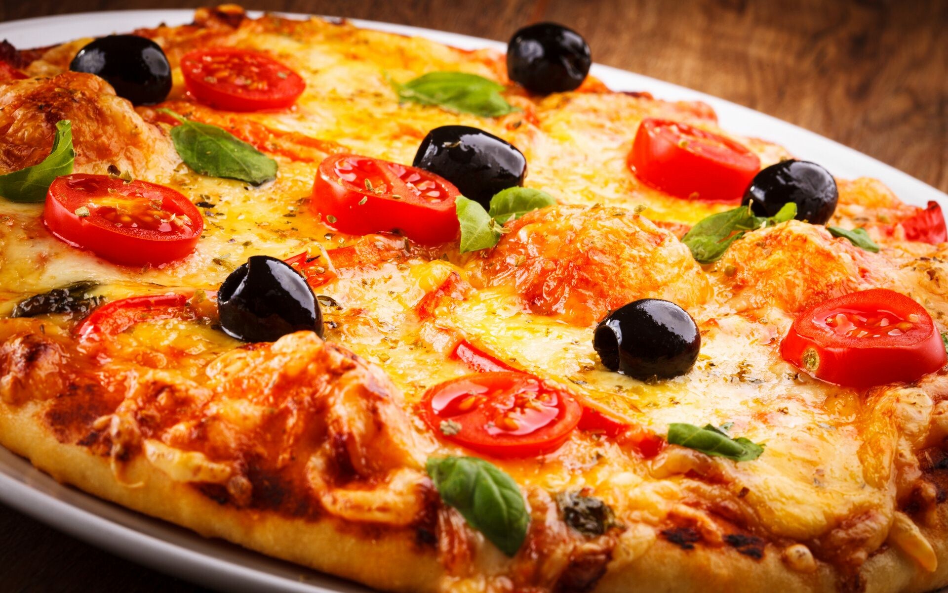 Pizzeria vibes, Delicious aroma, Authentic taste, Mouthwatering experience, 1920x1200 HD Desktop