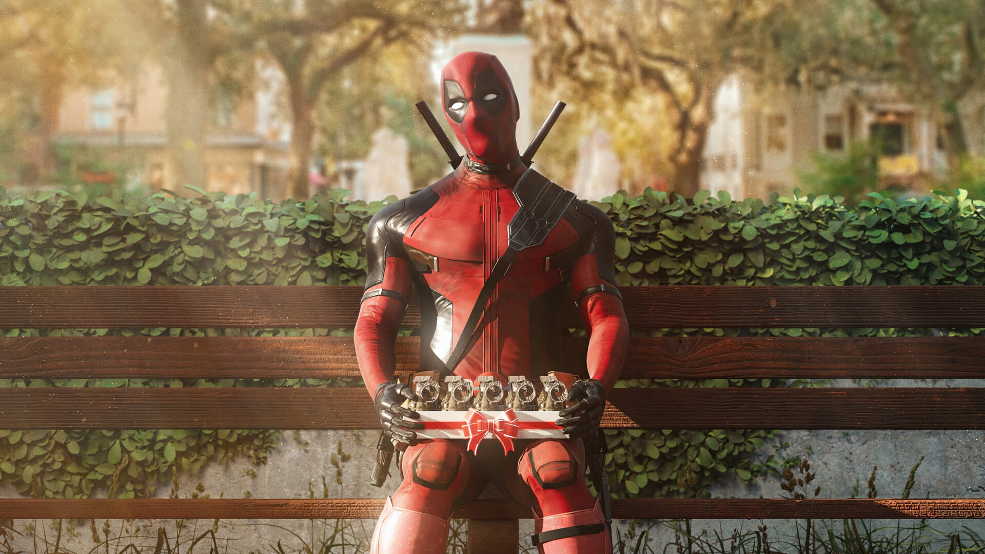 Deadpool, High-quality wallpapers, Stunning visuals, Collectible art, 1920x1080 Full HD Desktop